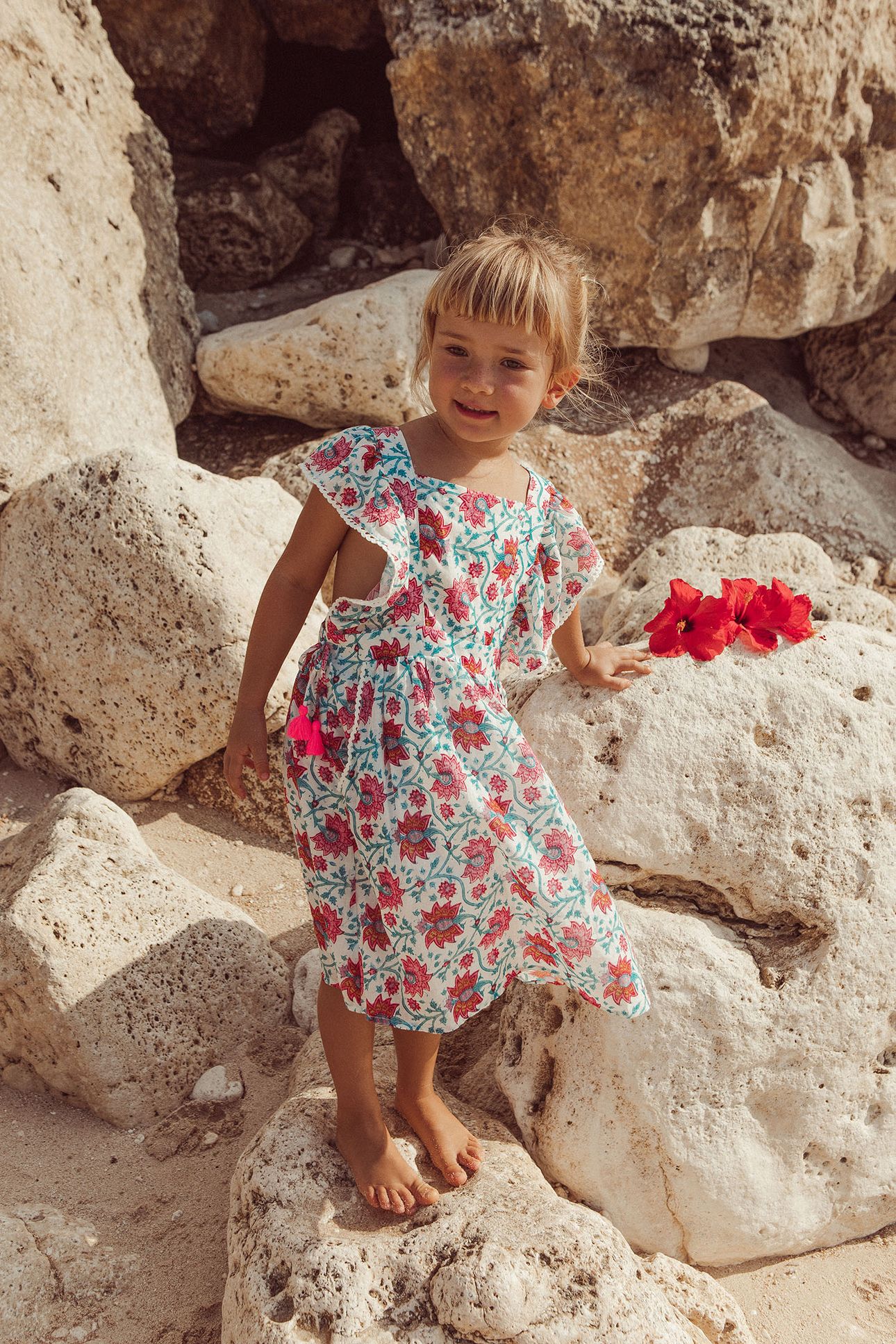 DRESS OXACA JAIPUR FLOWERS 1
