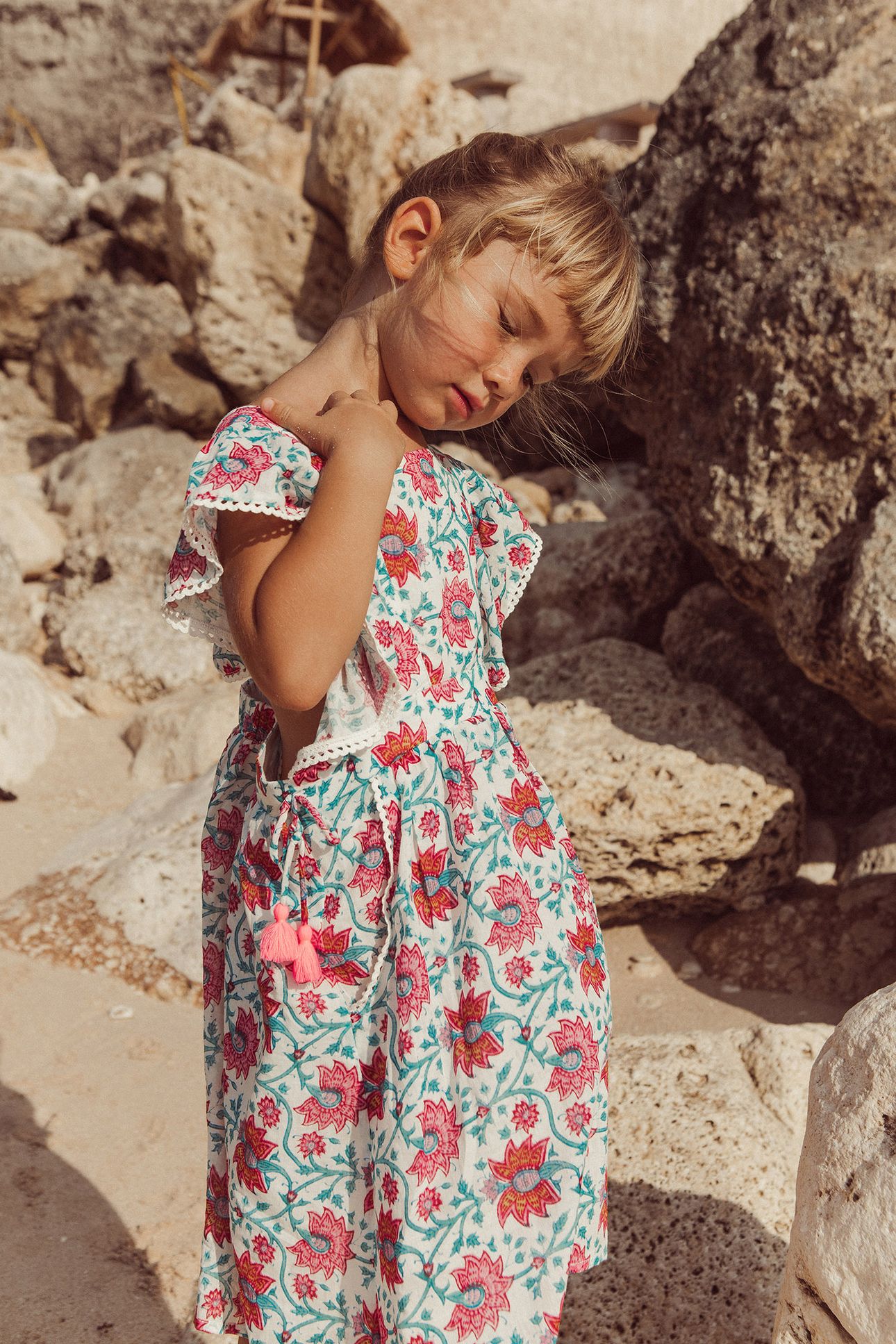 DRESS OXACA JAIPUR FLOWERS 7
