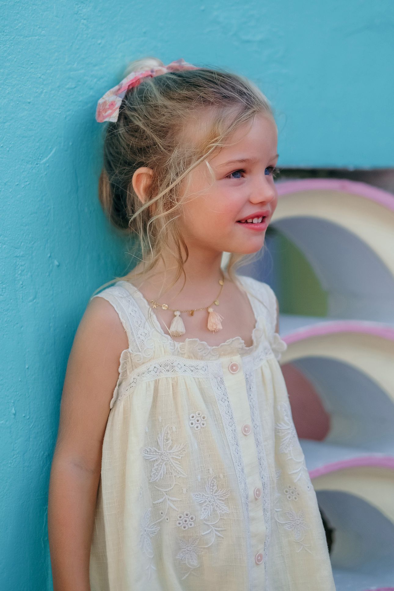 DRESS LUCINDA FRENCH VANILLA 4