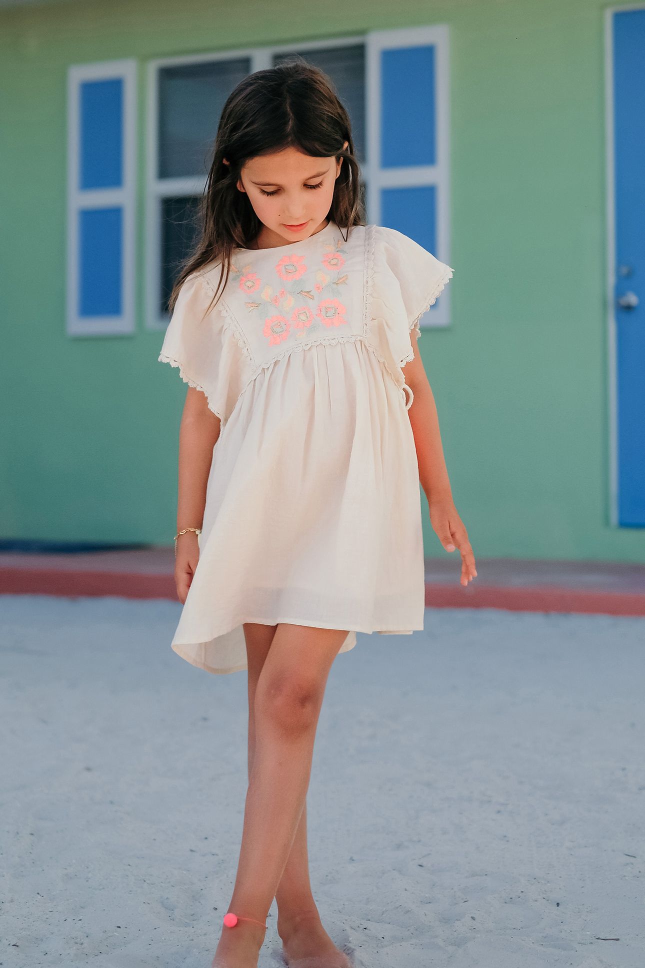 DRESS KHALO LIGHT BLUSH 1