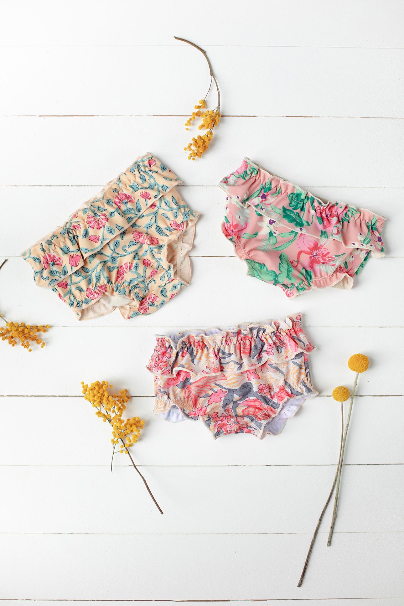 BLOOMERS COCO PINK FLOWERS 4
