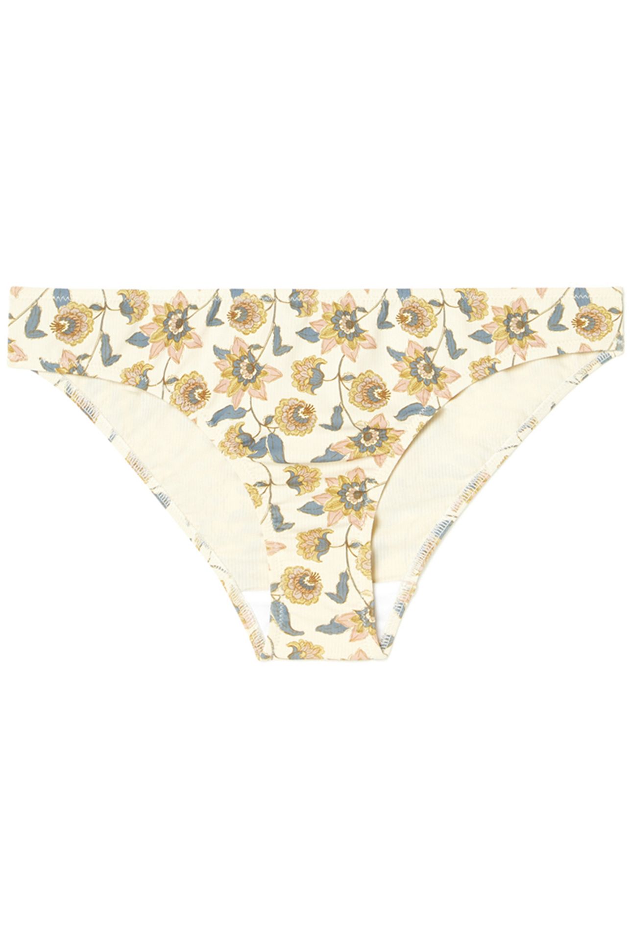 BIKINI BOTTOM CREEK CREAM FLOWERS 3