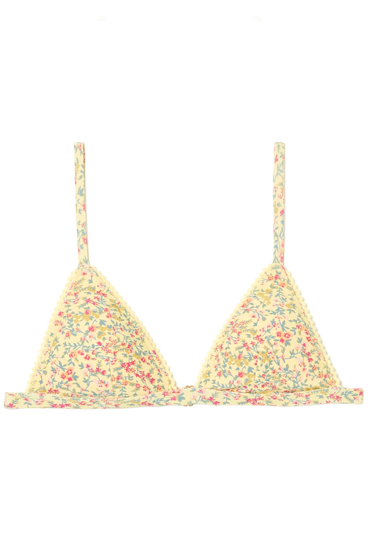 BIKINI TOP VASALIA YELLOW SPRING FLOWER 5
