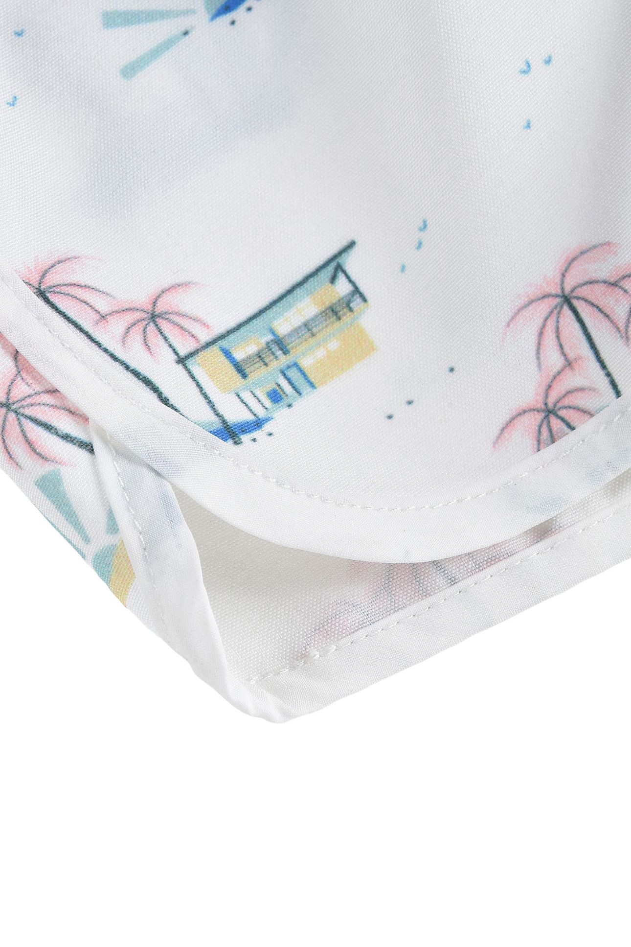 SWIM SHORTS ADERI OFF-WHITE HAWAII 8