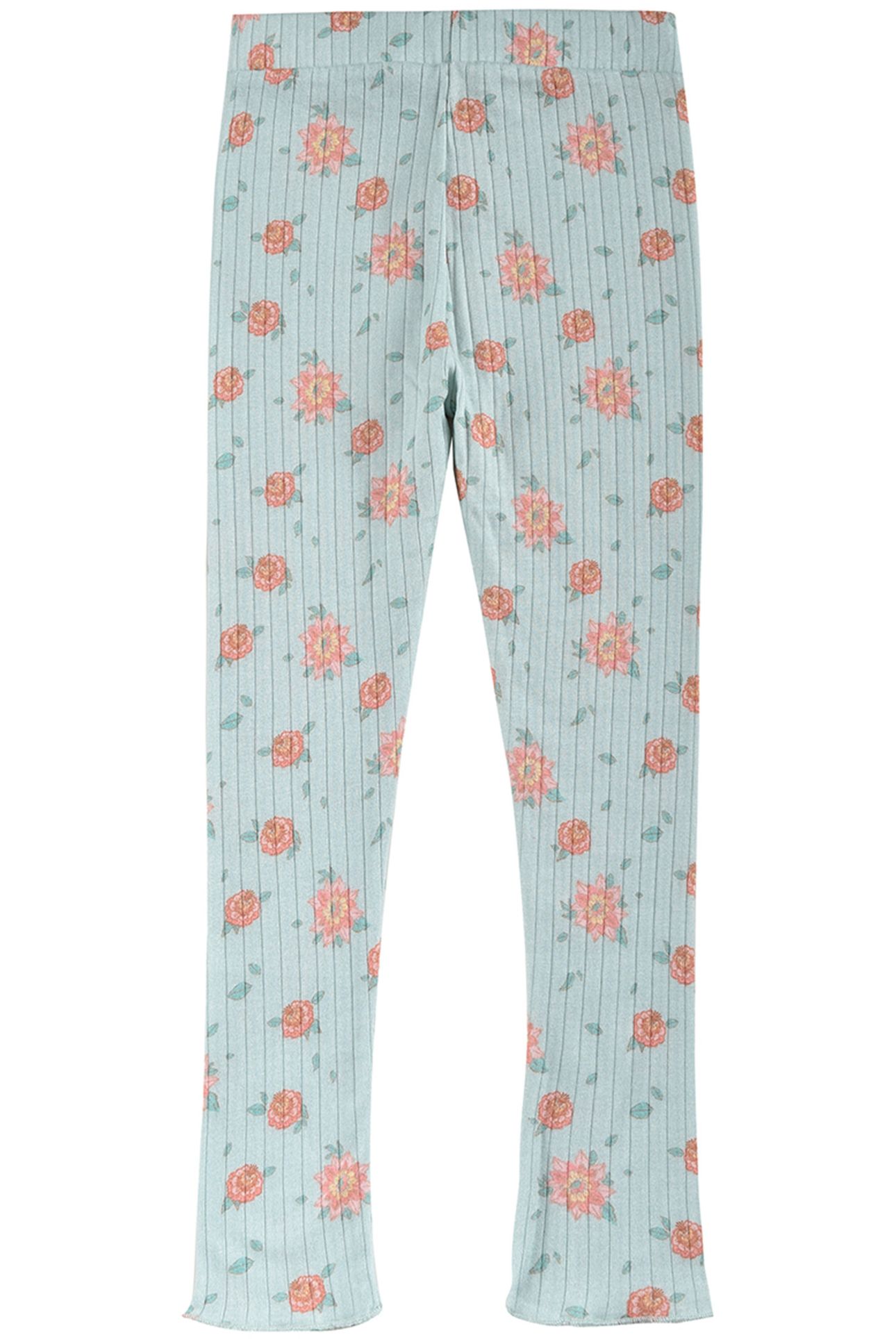 LEGGINGS ANANDOU VINTAGE BLUE FLOWERS 1