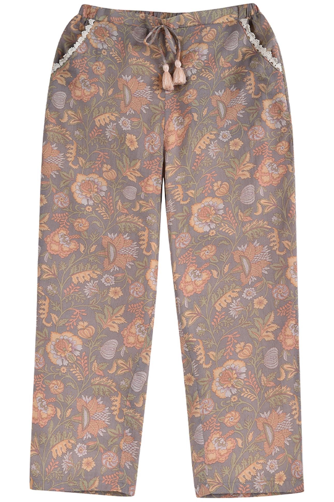 PANTS TZOLANI CALIFORNIA FLOWERS 1