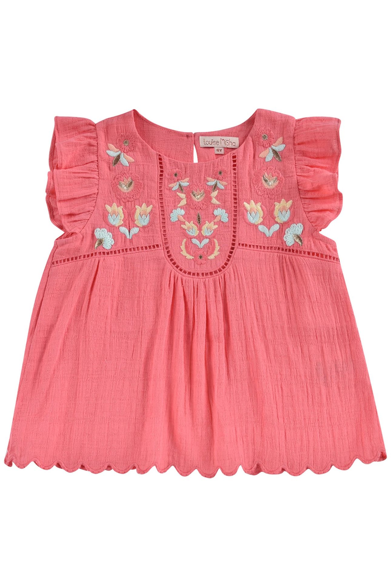 BLOUSE CARMEN RASPBERRY 1