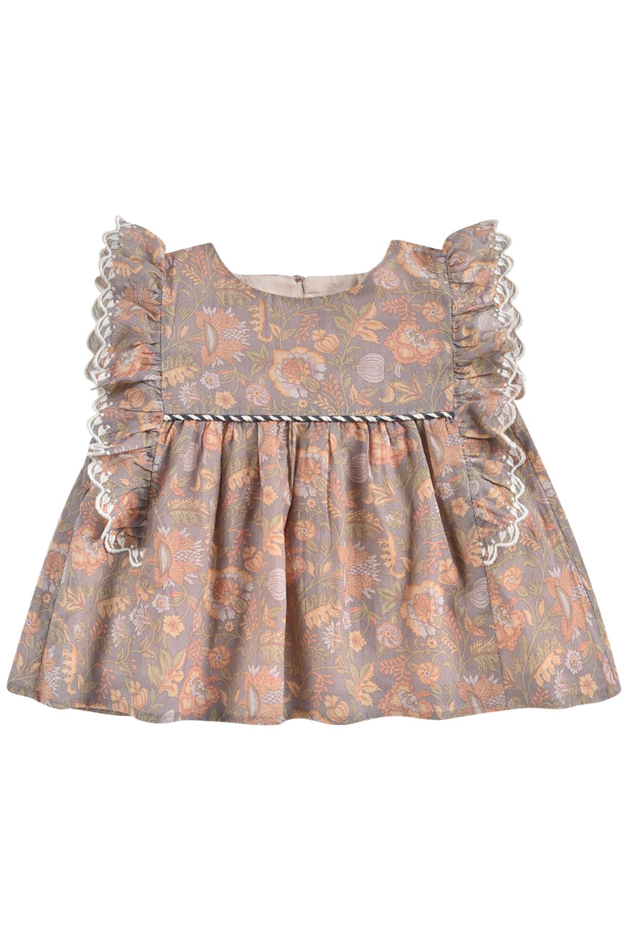 BLOUSE SERENA CALIFORNIA FLOWERS 2