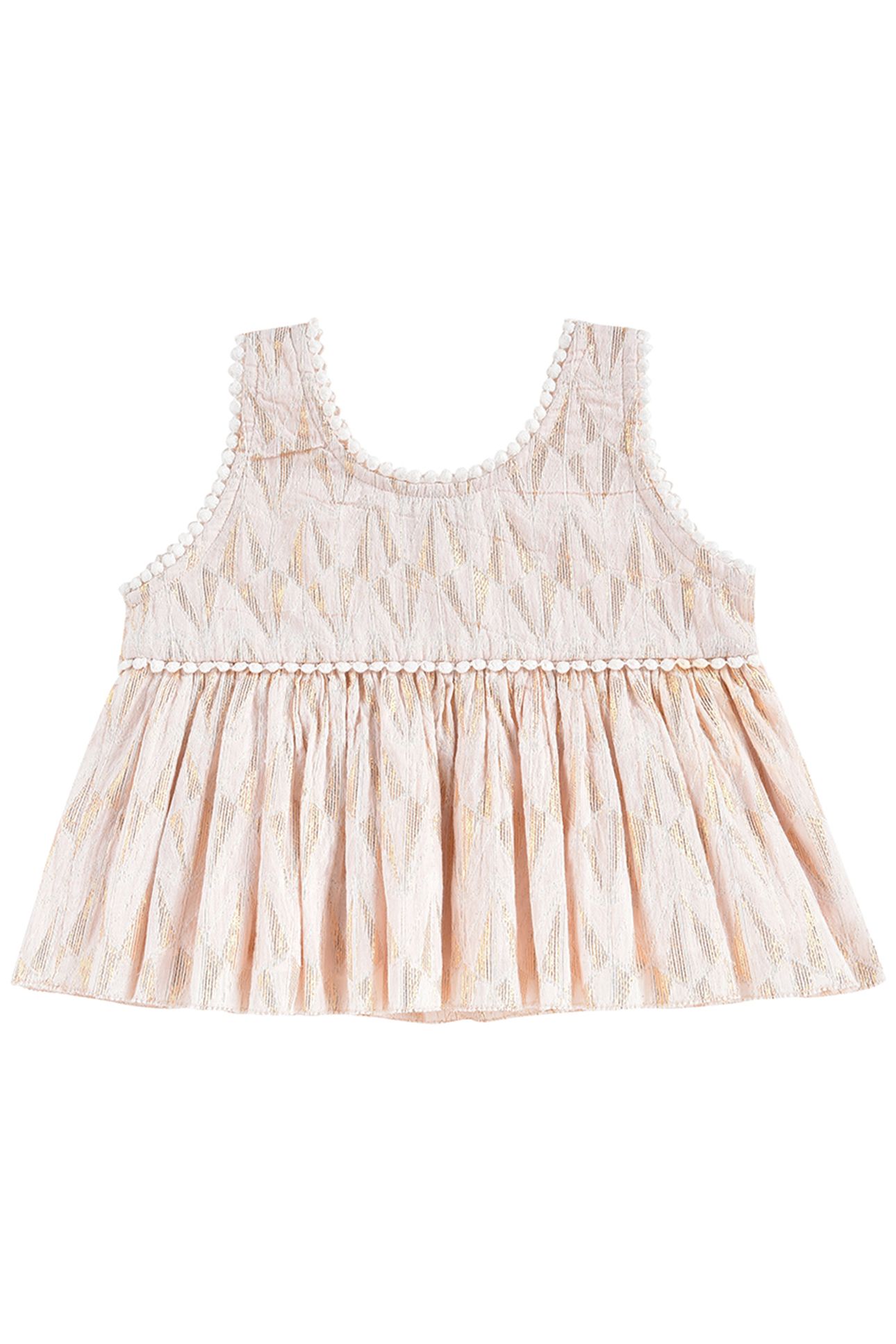 TOP LOMEDEO BLUSH PSYCHE LUREX 2