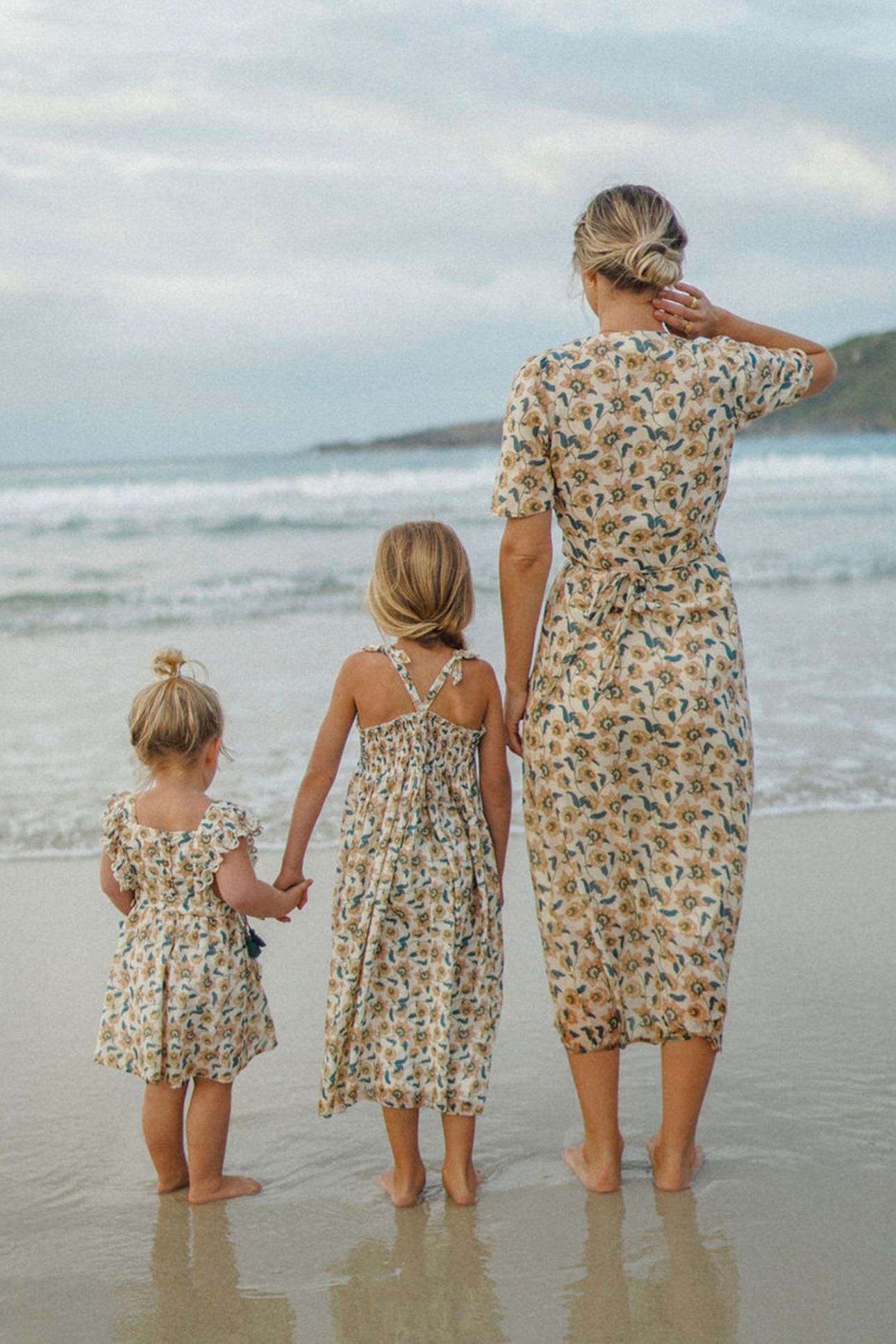 DRESS MARCELINE CREAM FLOWERS 9
