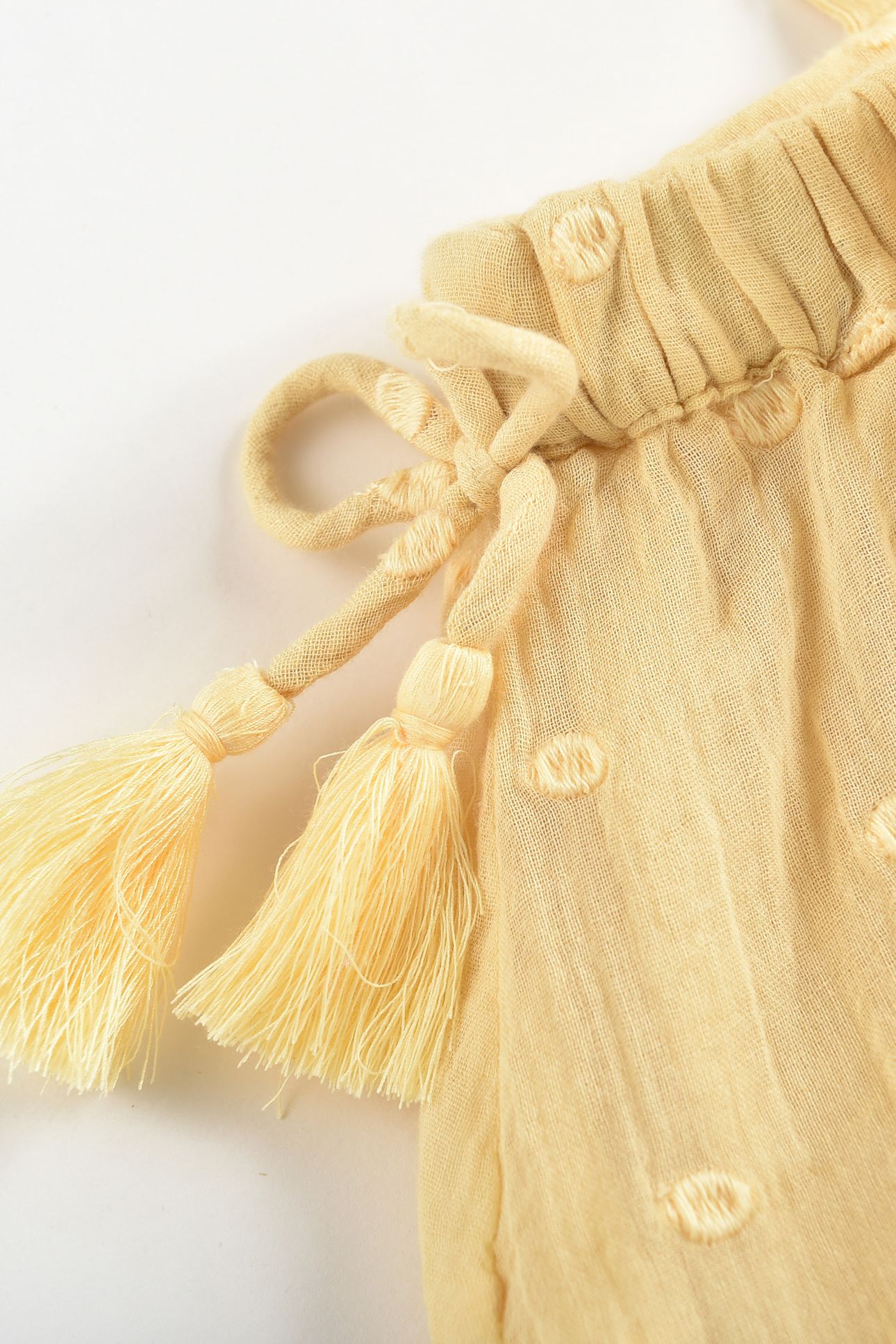 DRESS HUGUETTE SOFT HONEY PLUMETIS 8