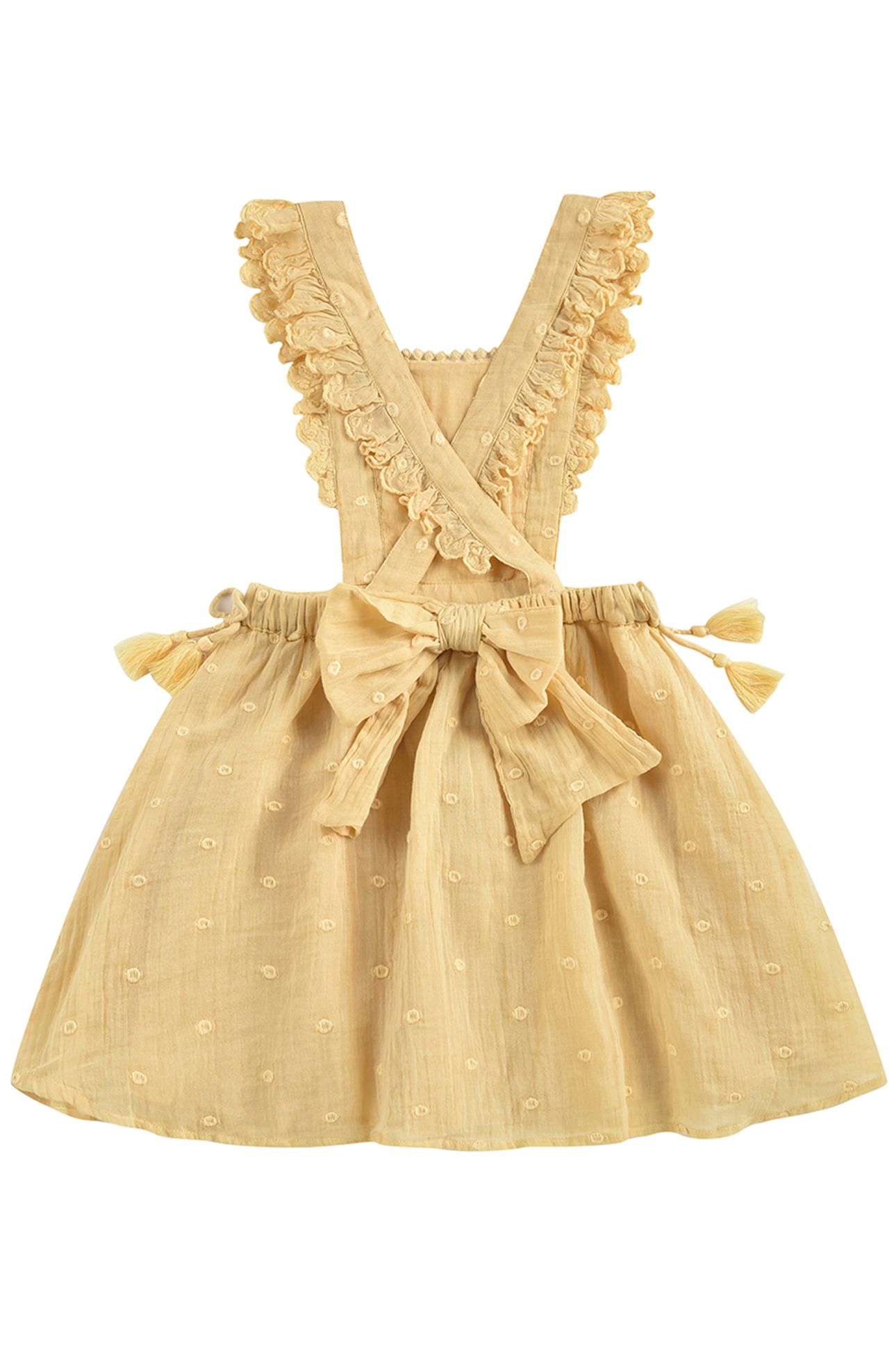DRESS HUGUETTE SOFT HONEY PLUMETIS 3