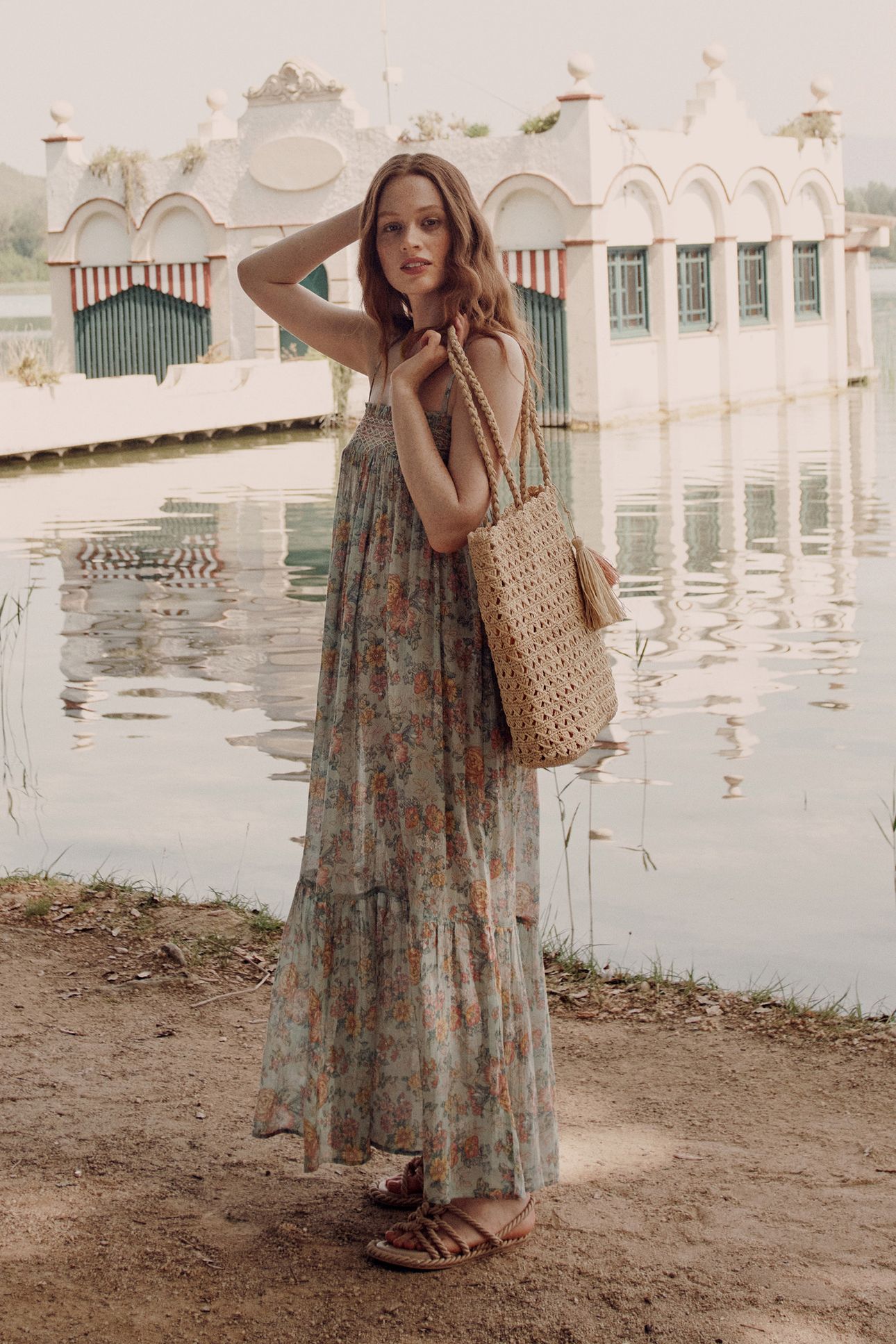 DRESS MARCELINA WATER JODHPUR FLOWER 3