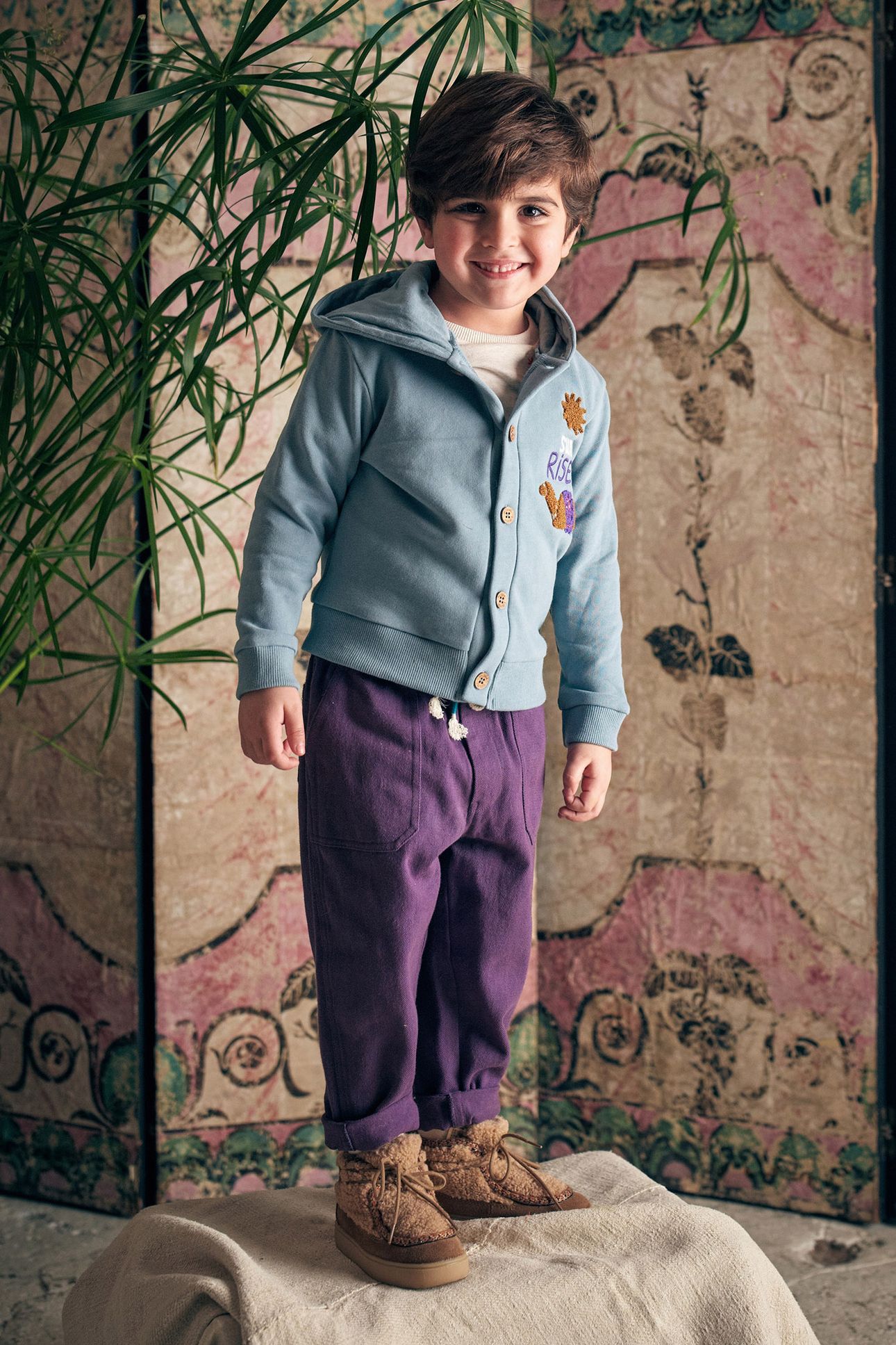 PANTS NASSER PURPLE 2