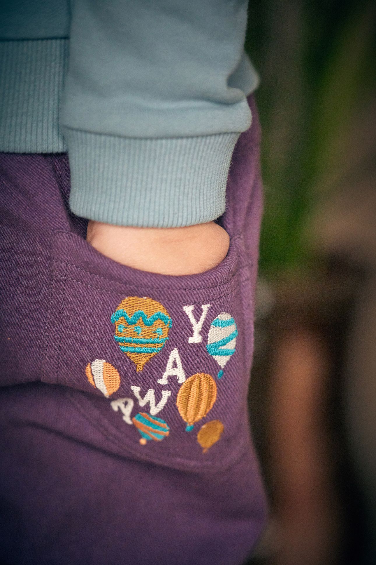PANTS NASSER PURPLE 7