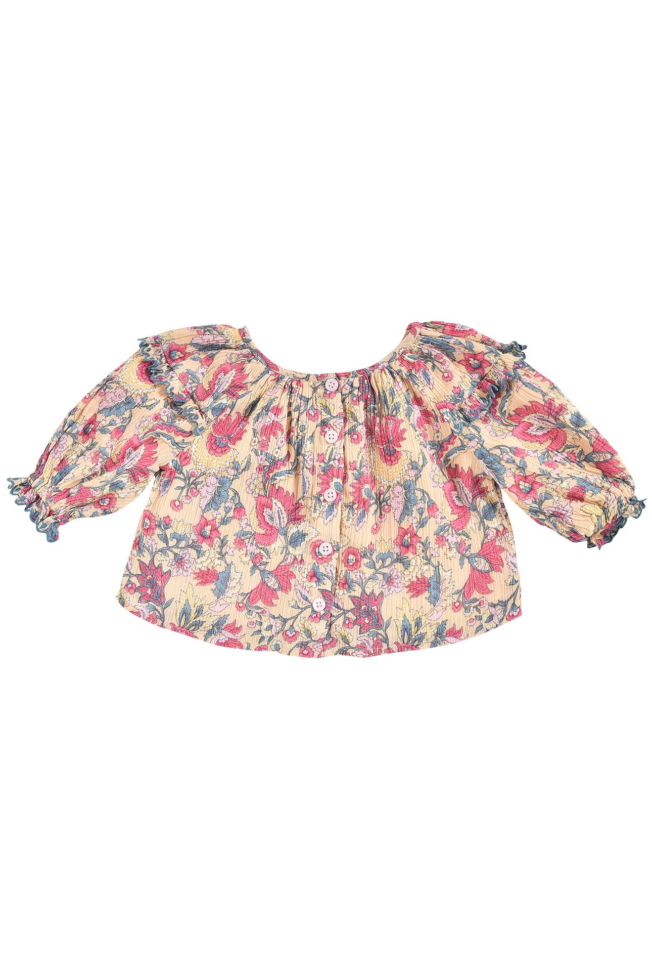BLOUSE IRIS BUTTER FLOWER GUEDRA 2