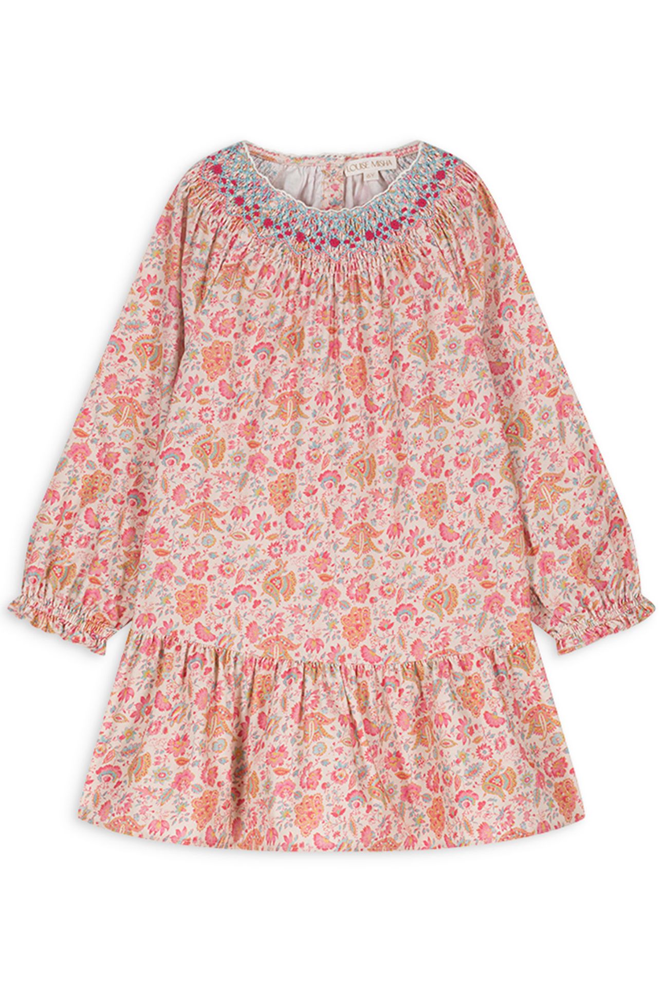 DRESS BAHYA CREAM FLOWER FIELDS 2