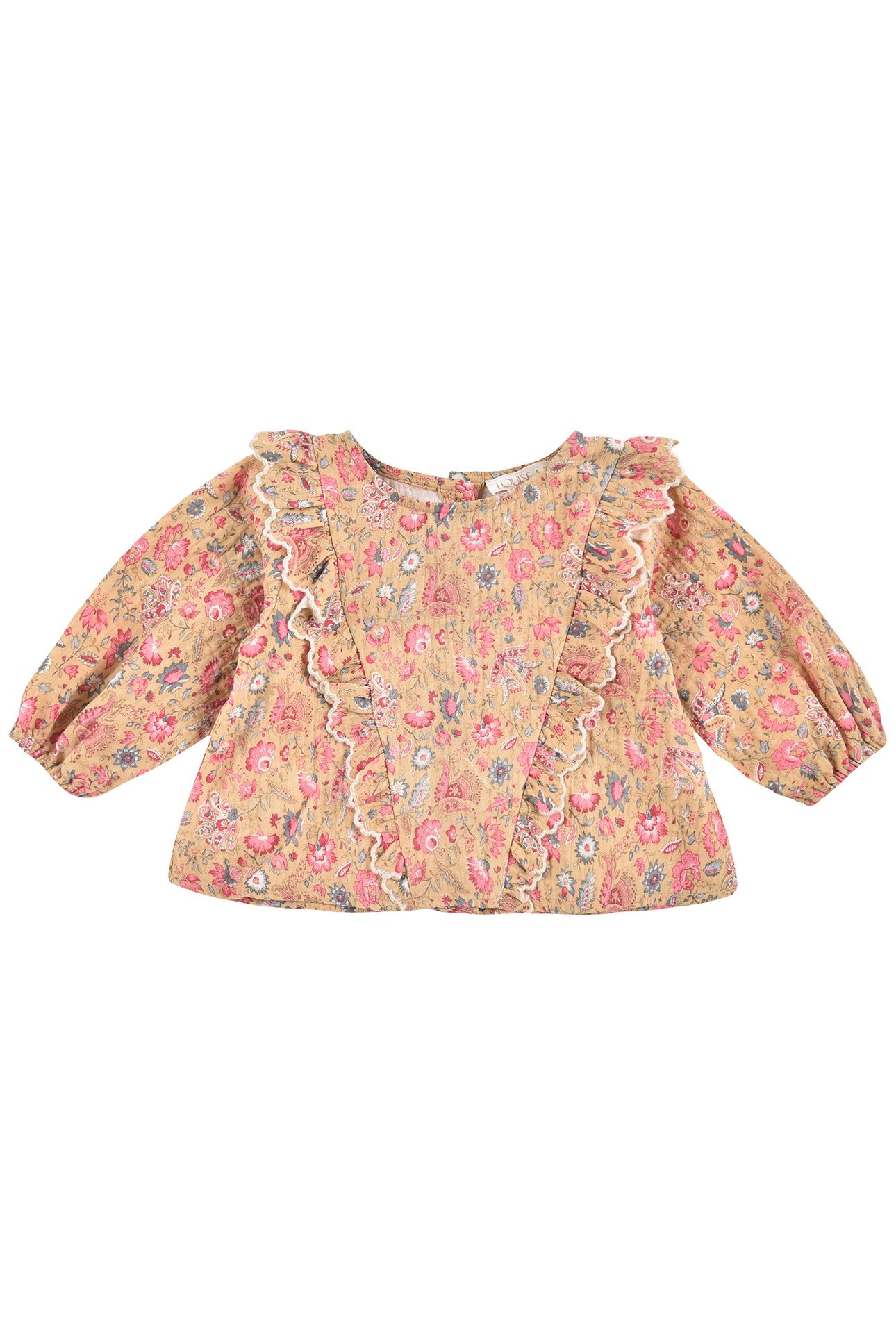 BLOUSE TUBI SAFFRON FLOWER FIELD 1