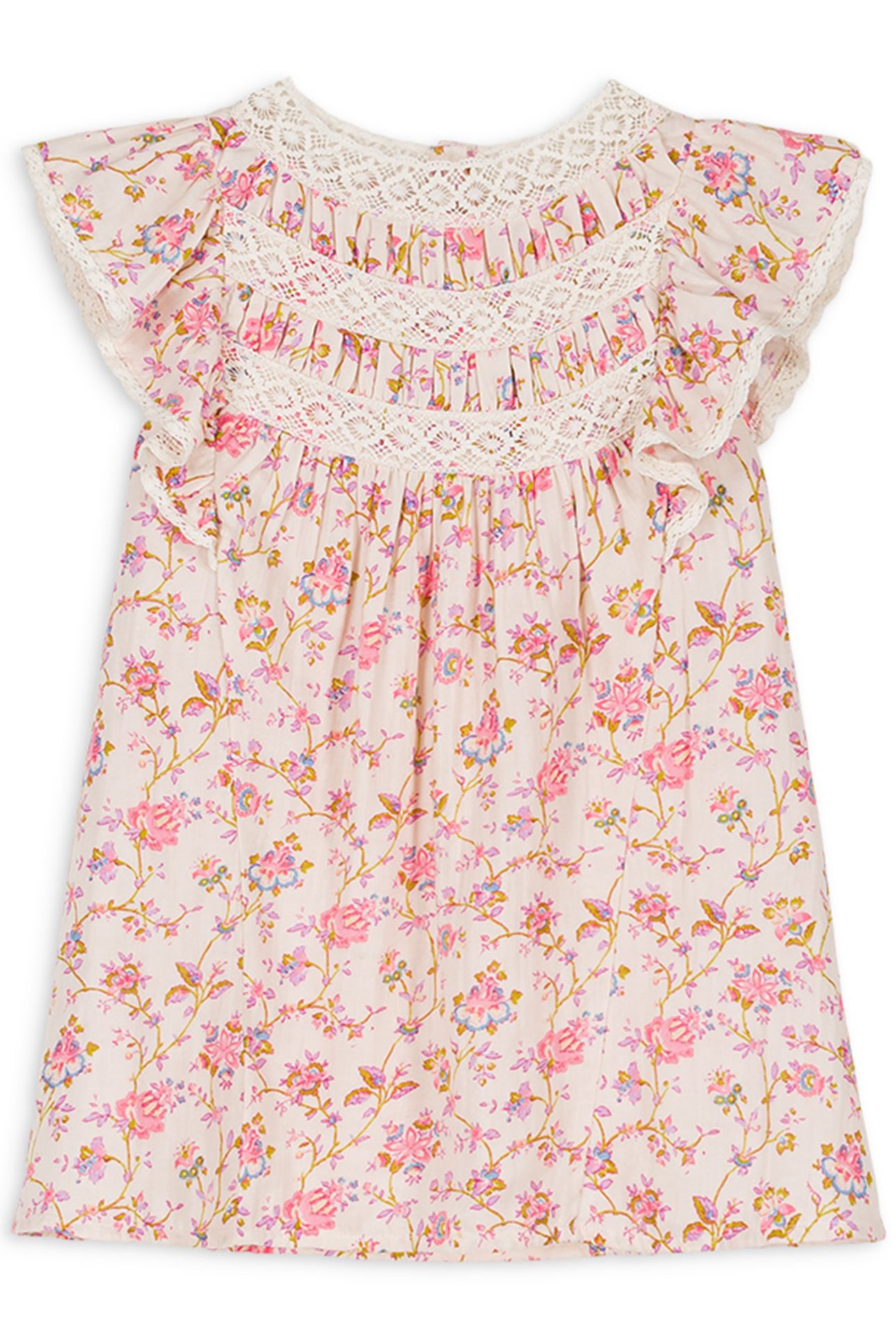 DRESS PSONIA CREAM BUCOLIA FIELDS 2