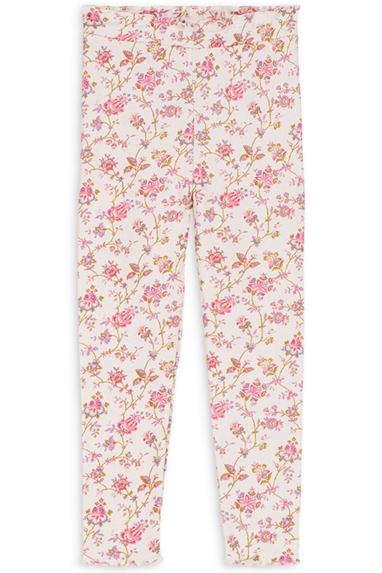 LEGGINGS ANANDOU CREAM BUCOLIA FIELDS 1