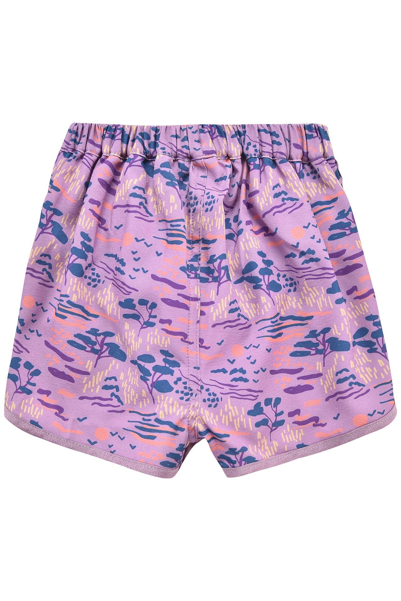 SWIM SHORTS ADERI PURPLE PAST FIELDS 2