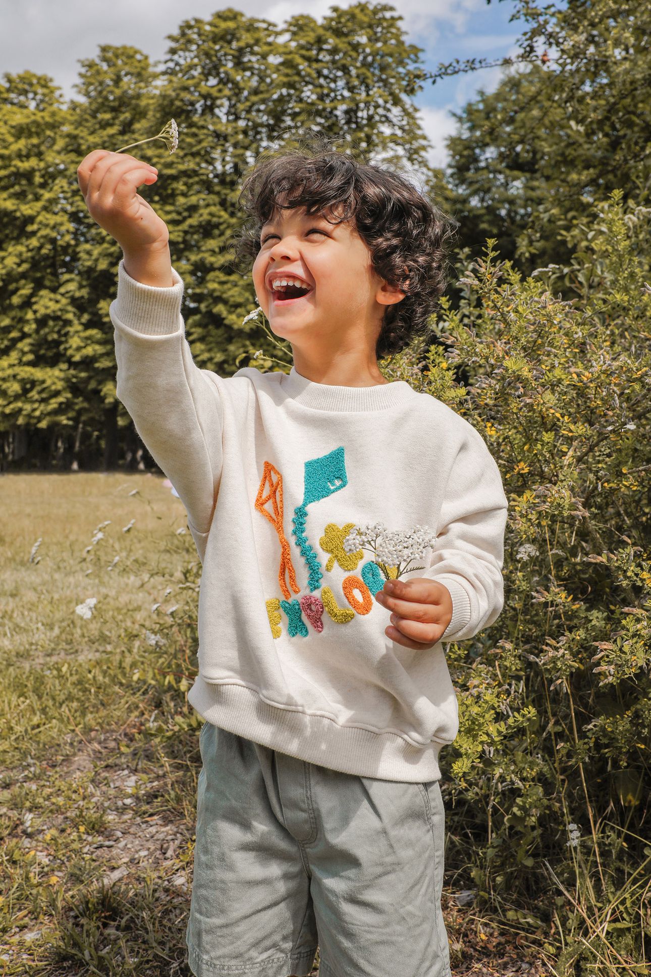 SWEATSHIRT HEATHER CREAM 4