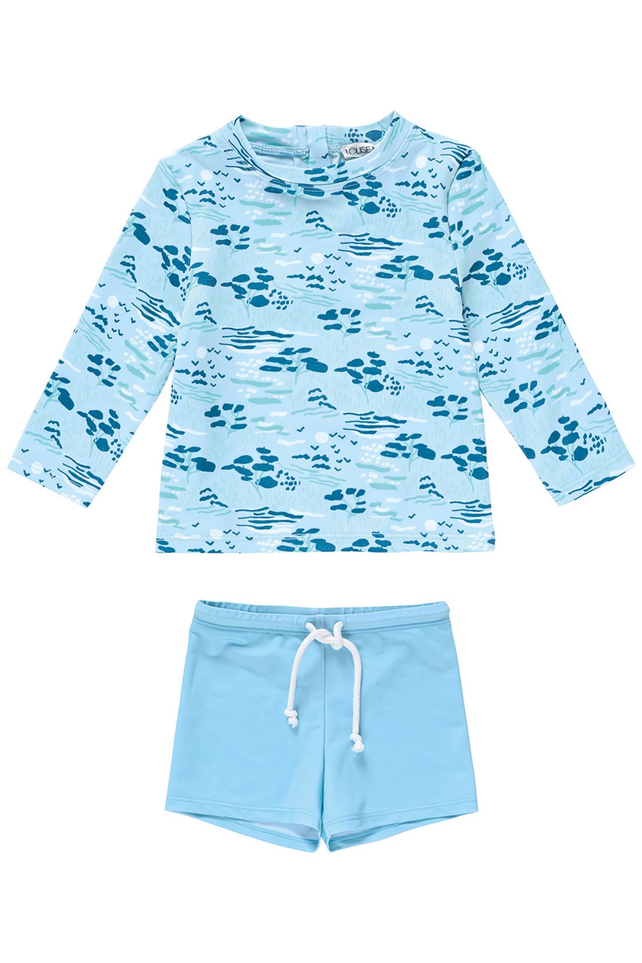 BATHING SET AGIK BLUE PASTORAL FIELDS 4