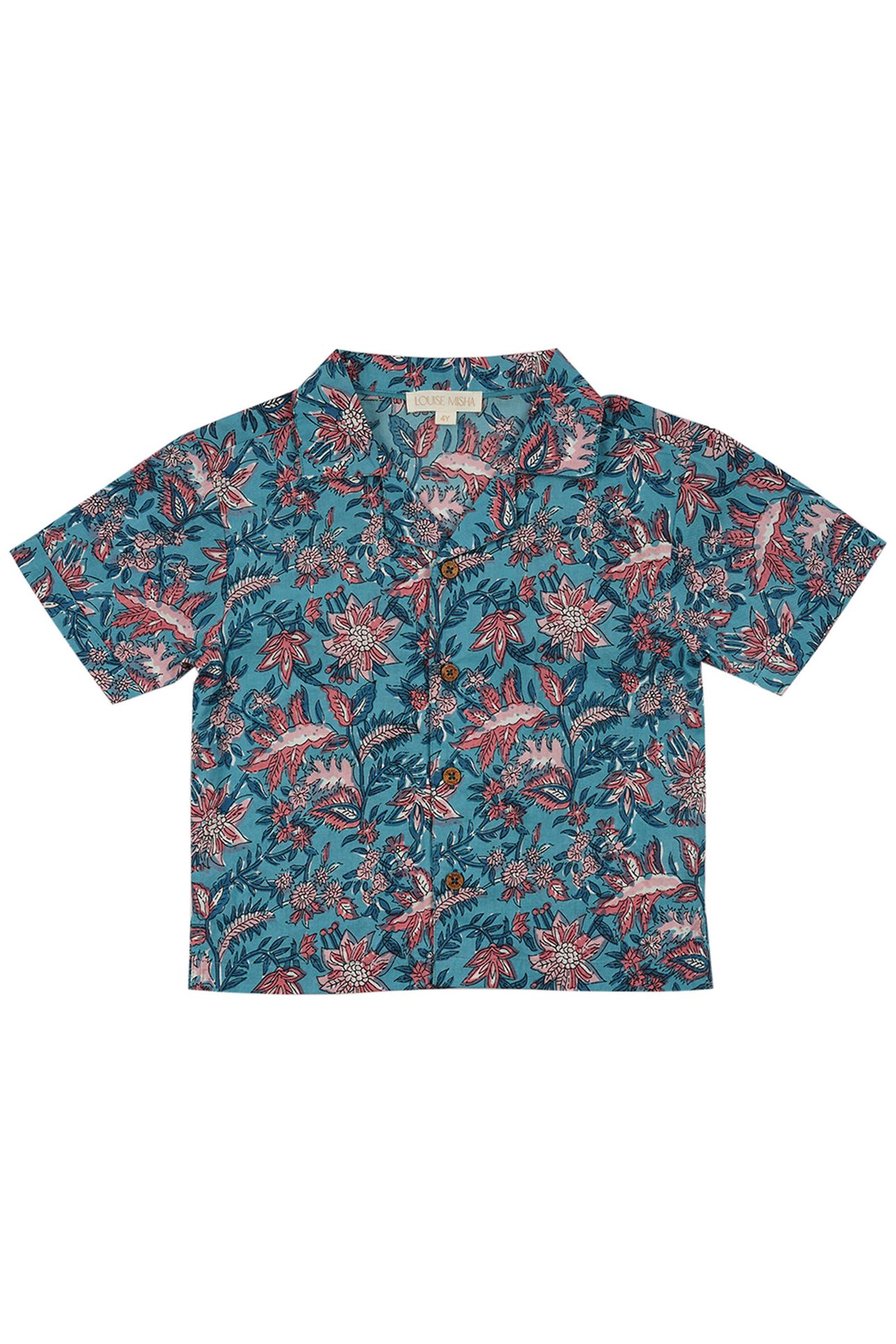 SHIRT ALOV TEAL GARDEN OF EDEN 3