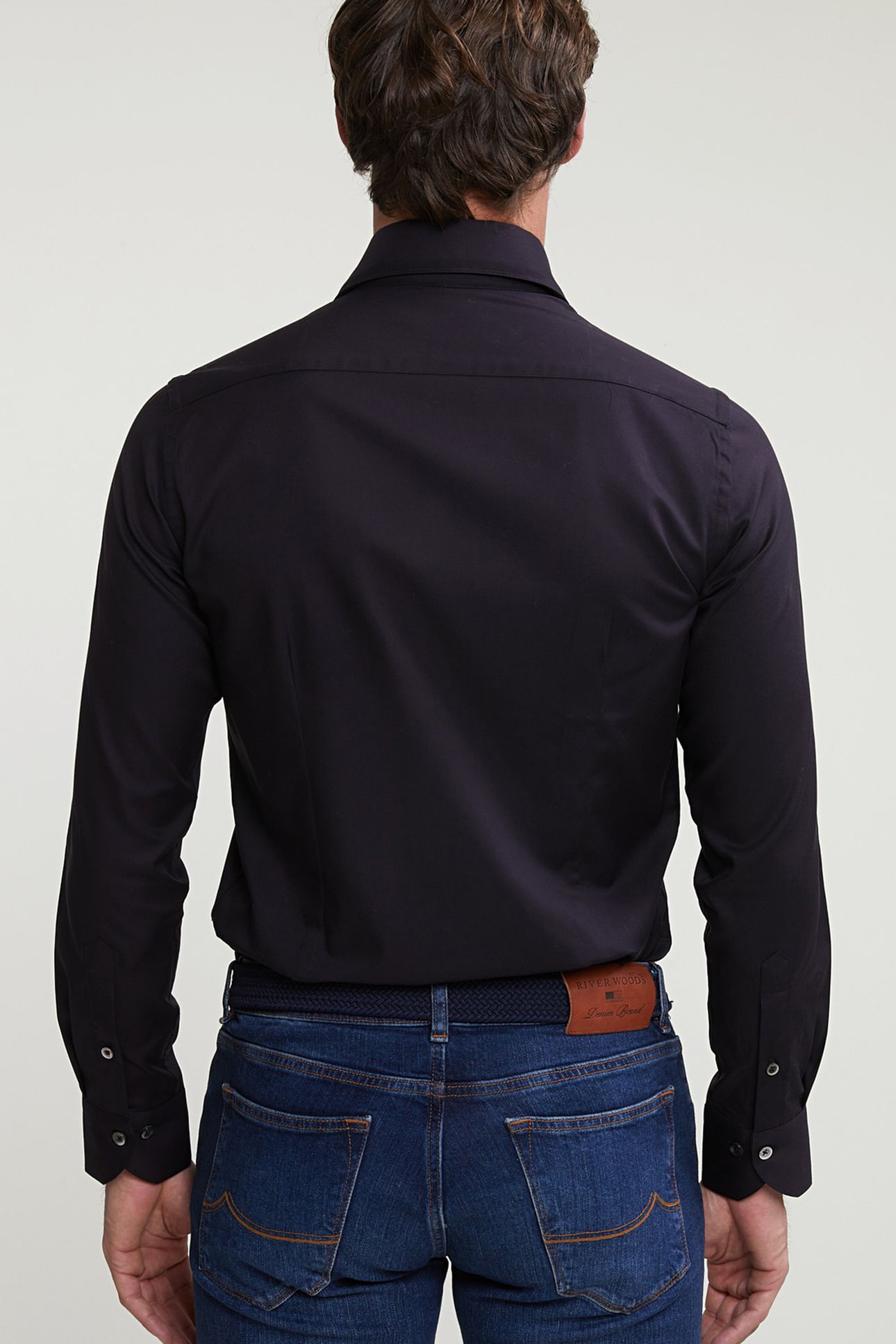SLIM FIT UNI SHIRT BLUE 2