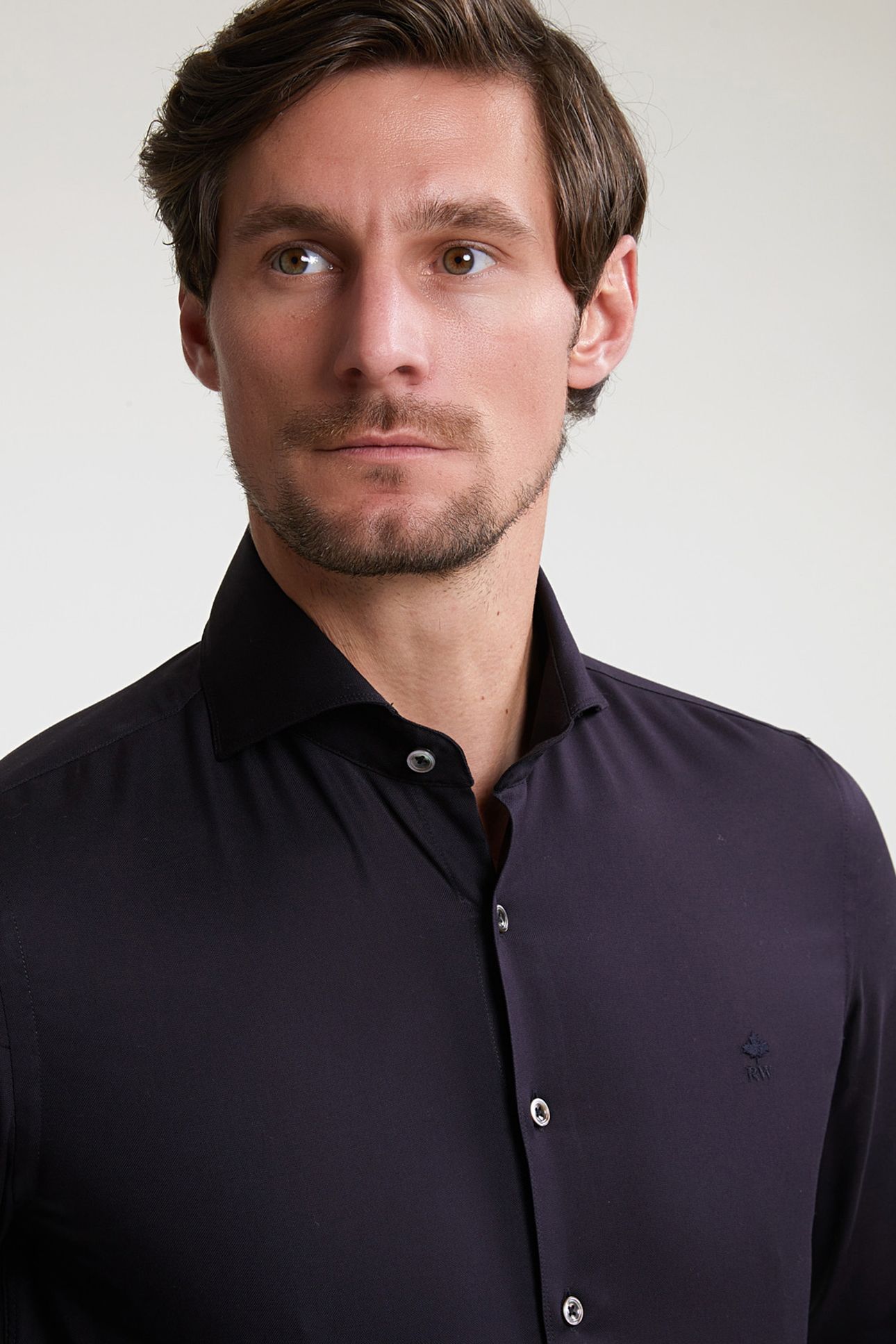 SLIM FIT UNI SHIRT BLUE 4