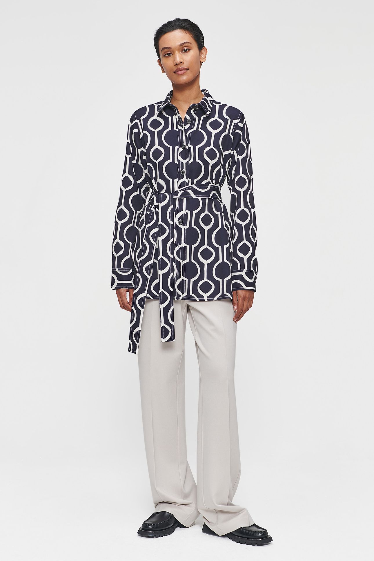 IT PRINT OVERSHIRT INK BLUE 3
