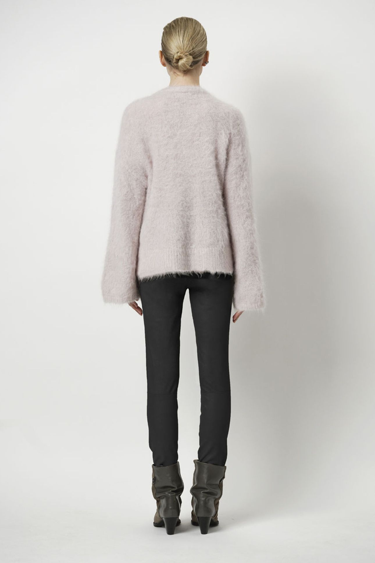 ADDAX CREWNECK SWEATER LOTUS PINK 2