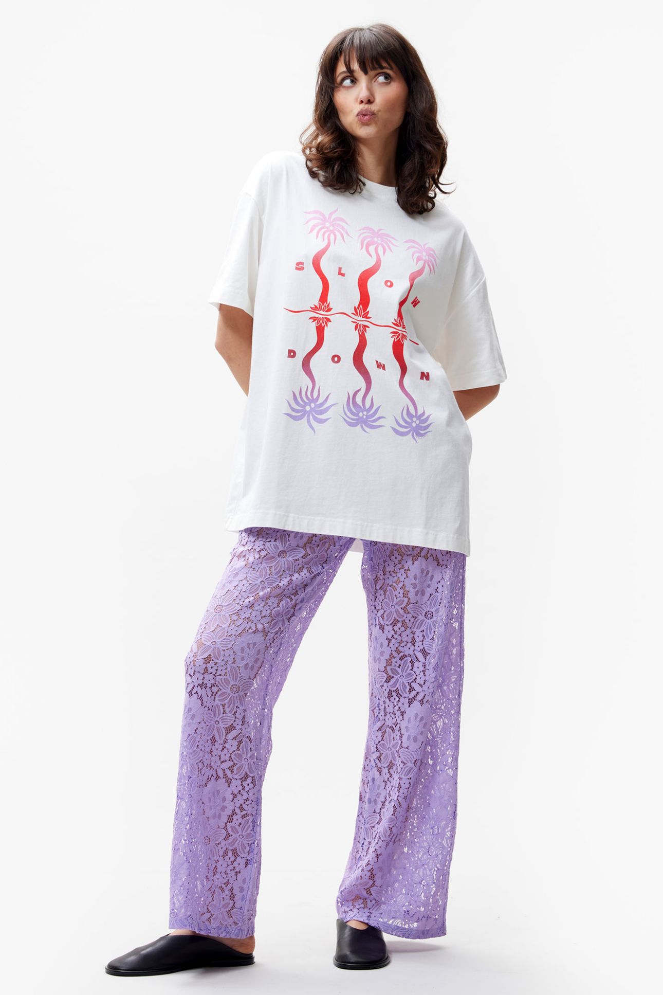 OVERSIZED GRAPHIC TSHIRT OFF WHITE 2