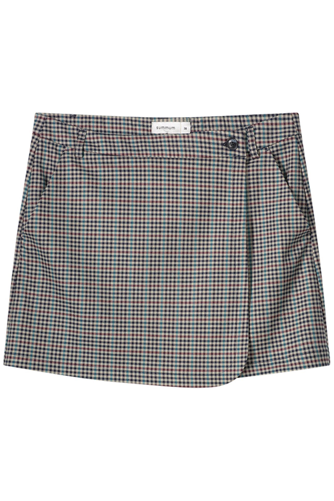 SKIRT MULTI COLOUR CHECK MULTICOLOUR 3