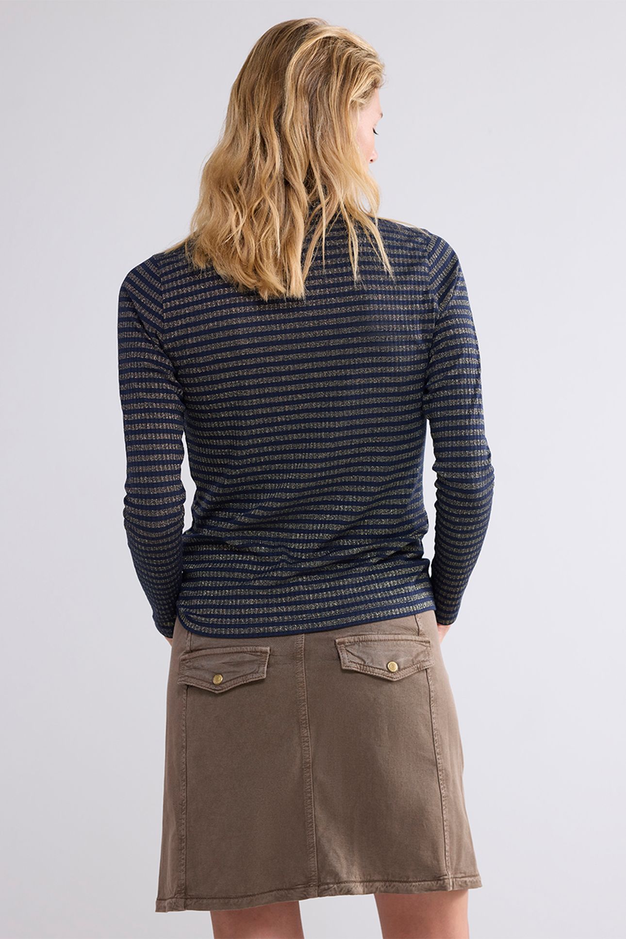 CARGO SKIRT ARMY STRETCH TWILL OLIVE 2