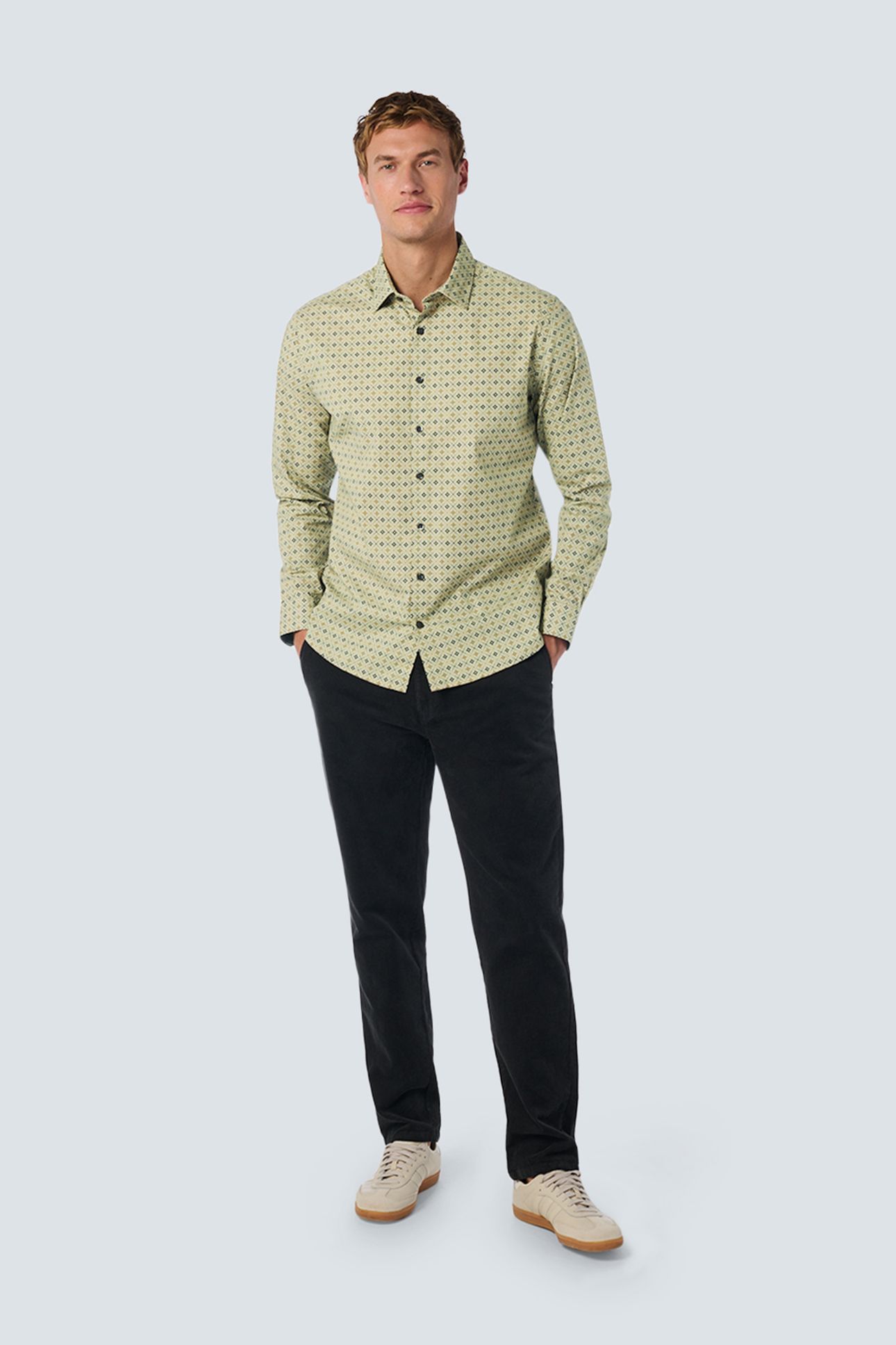 SHIRT STRETCH ALLOVER PRINTED SMOKE 3
