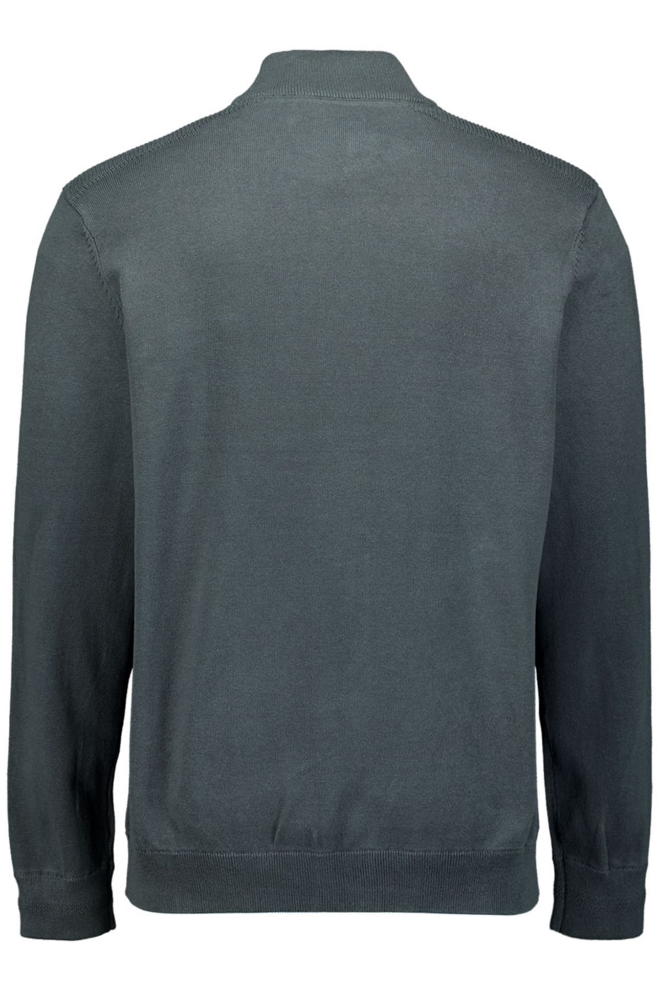 CARDIGAN SOLID KNIT DARK STEEL 2