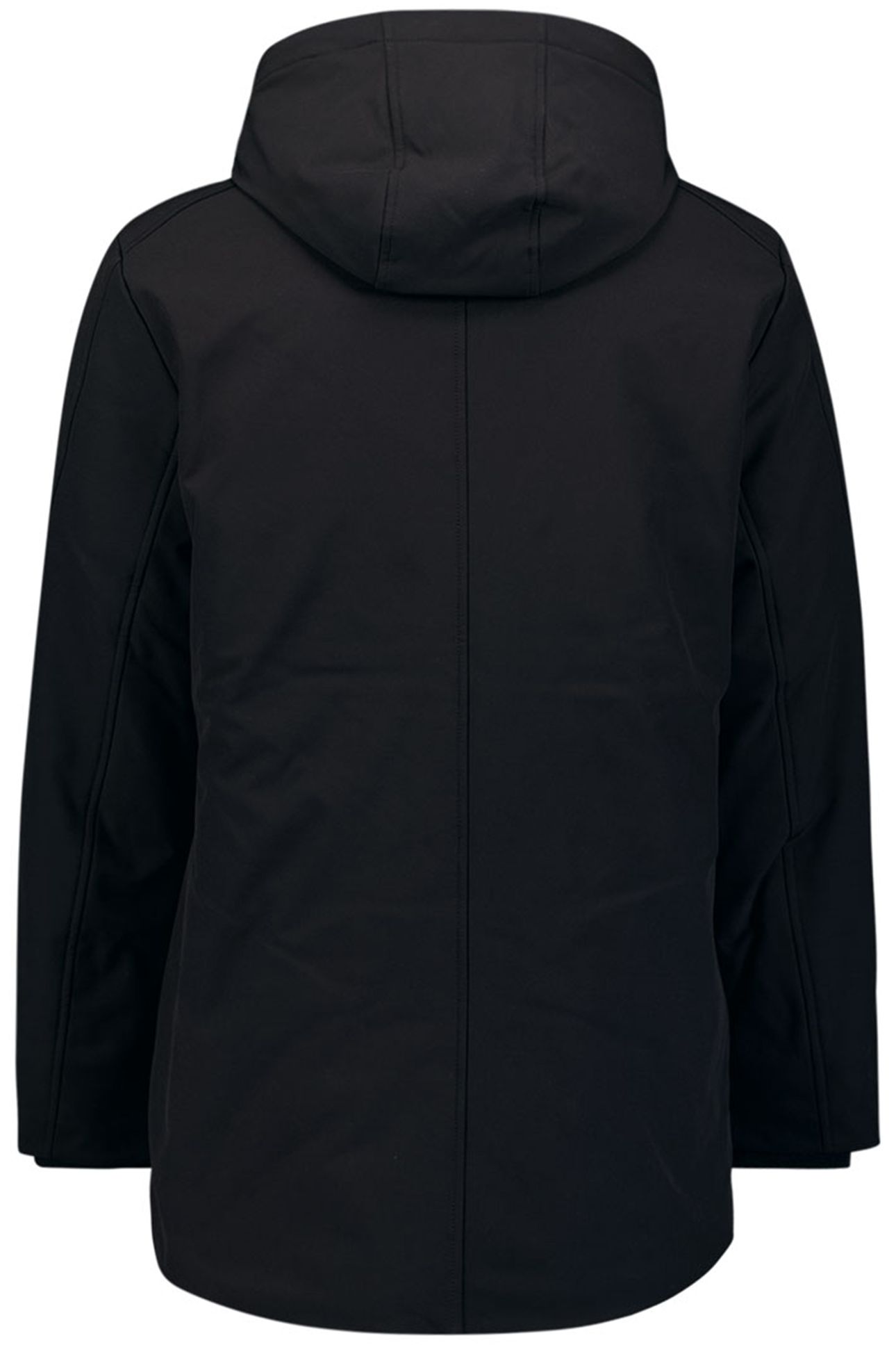 JACKET PARKA HOODED SOFT SHELL BLACK 2
