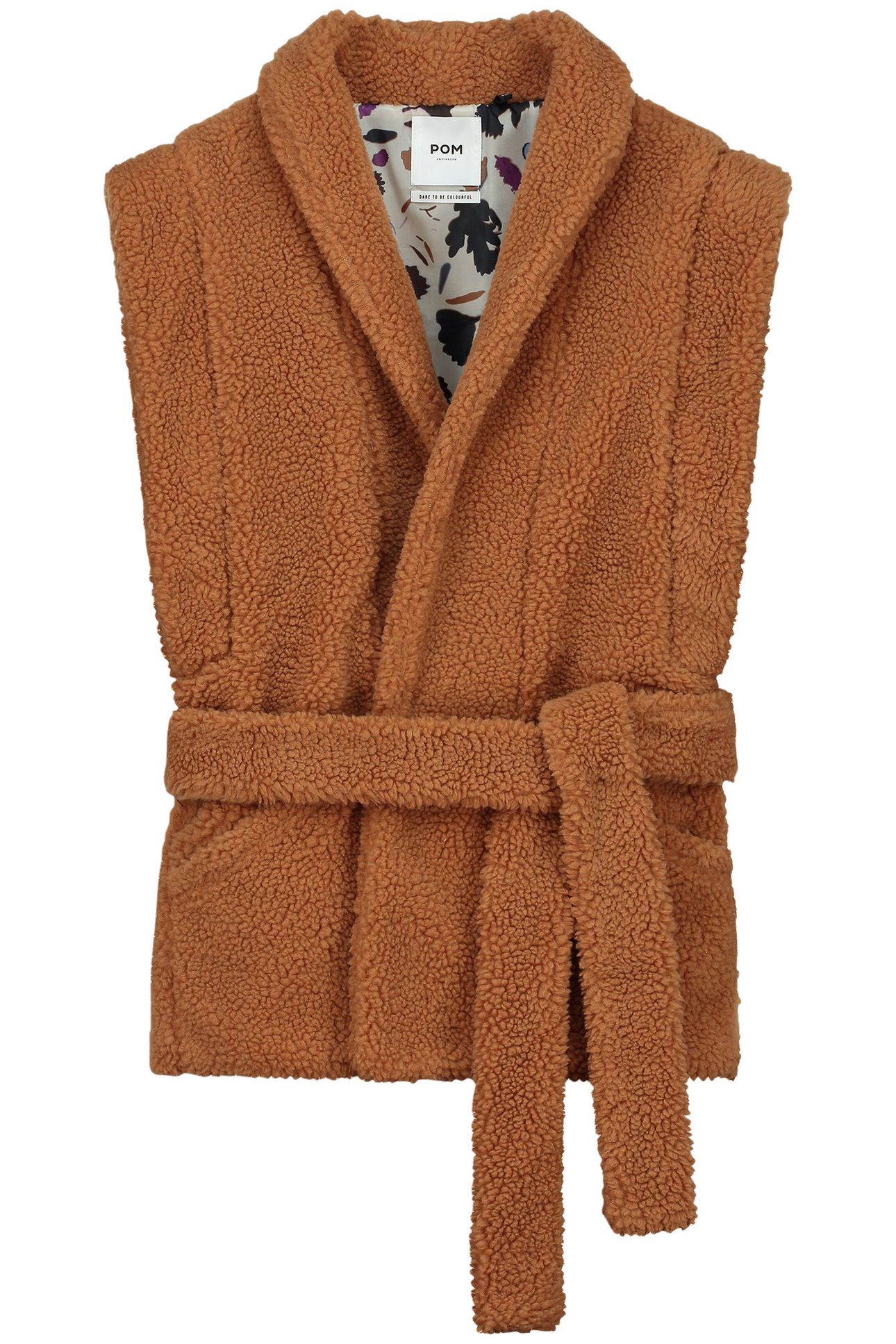 GILET - TEDDY SUGAR BROWN 3