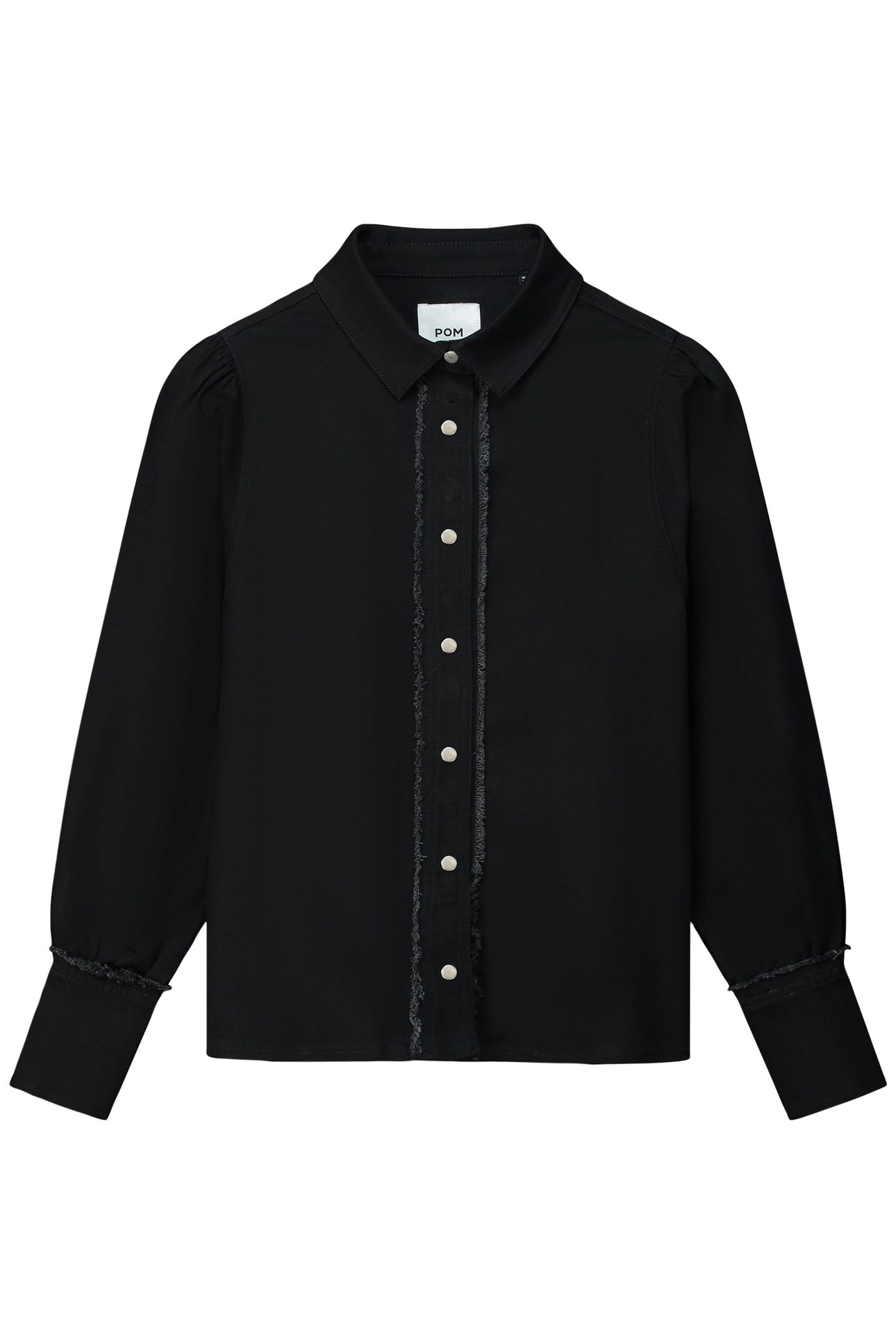 BLOUSE - DENIM WASHED BLACK 3