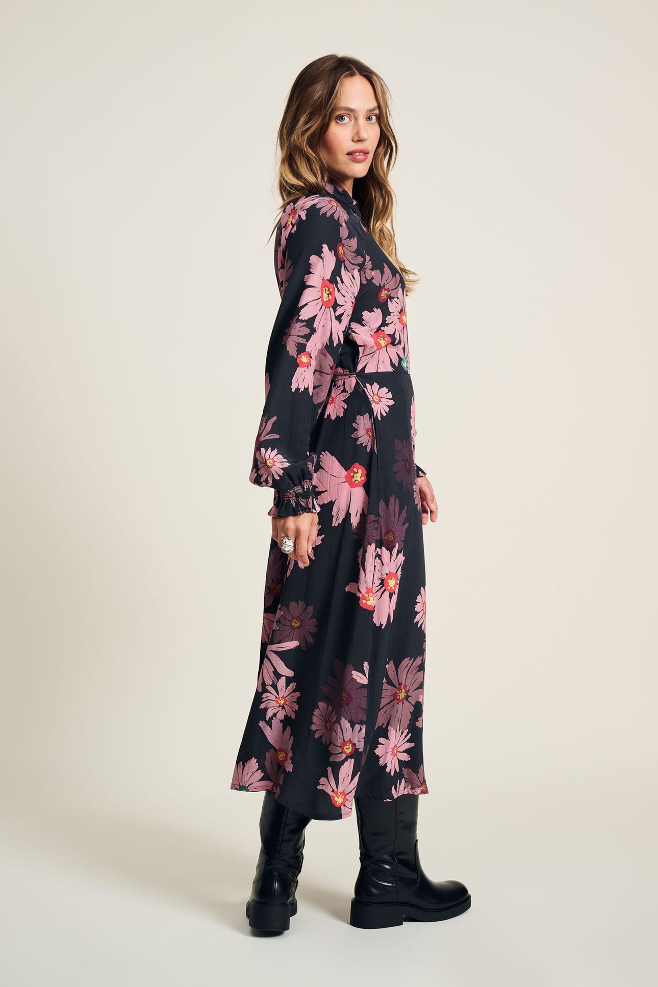DRESS - BIG BLOOMING PINK 3