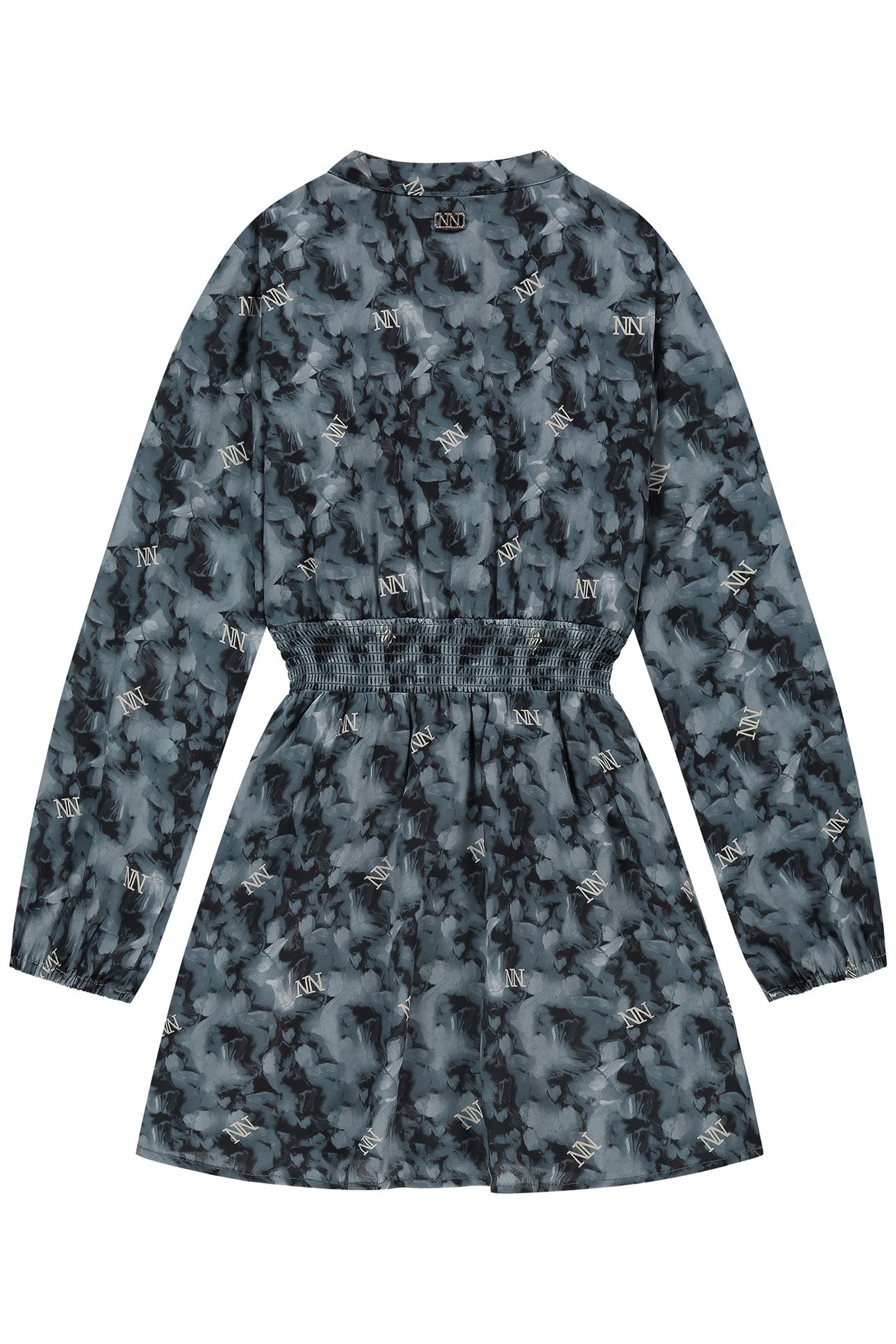VONNE DRESS DUSTY BLUE 2