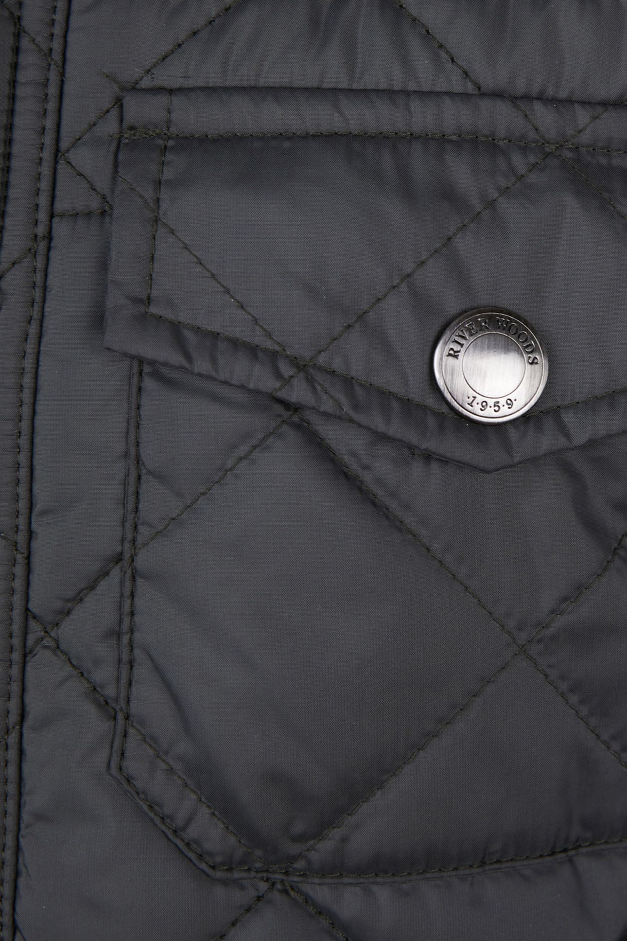 BASIC DIAMOND QUILTED JKT GREEN 3