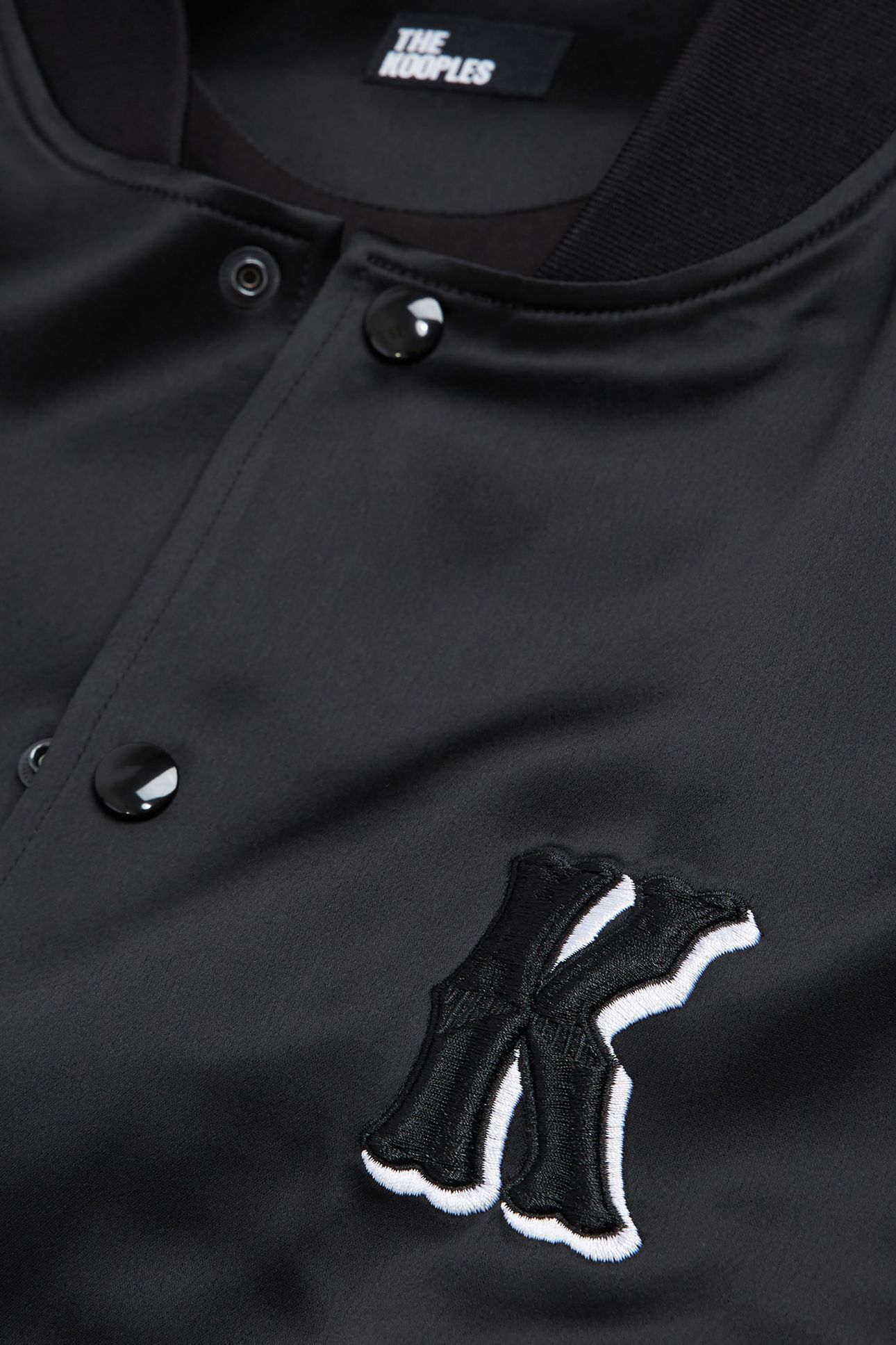 JACKET WITH RIBBED EDGES BLACK 6