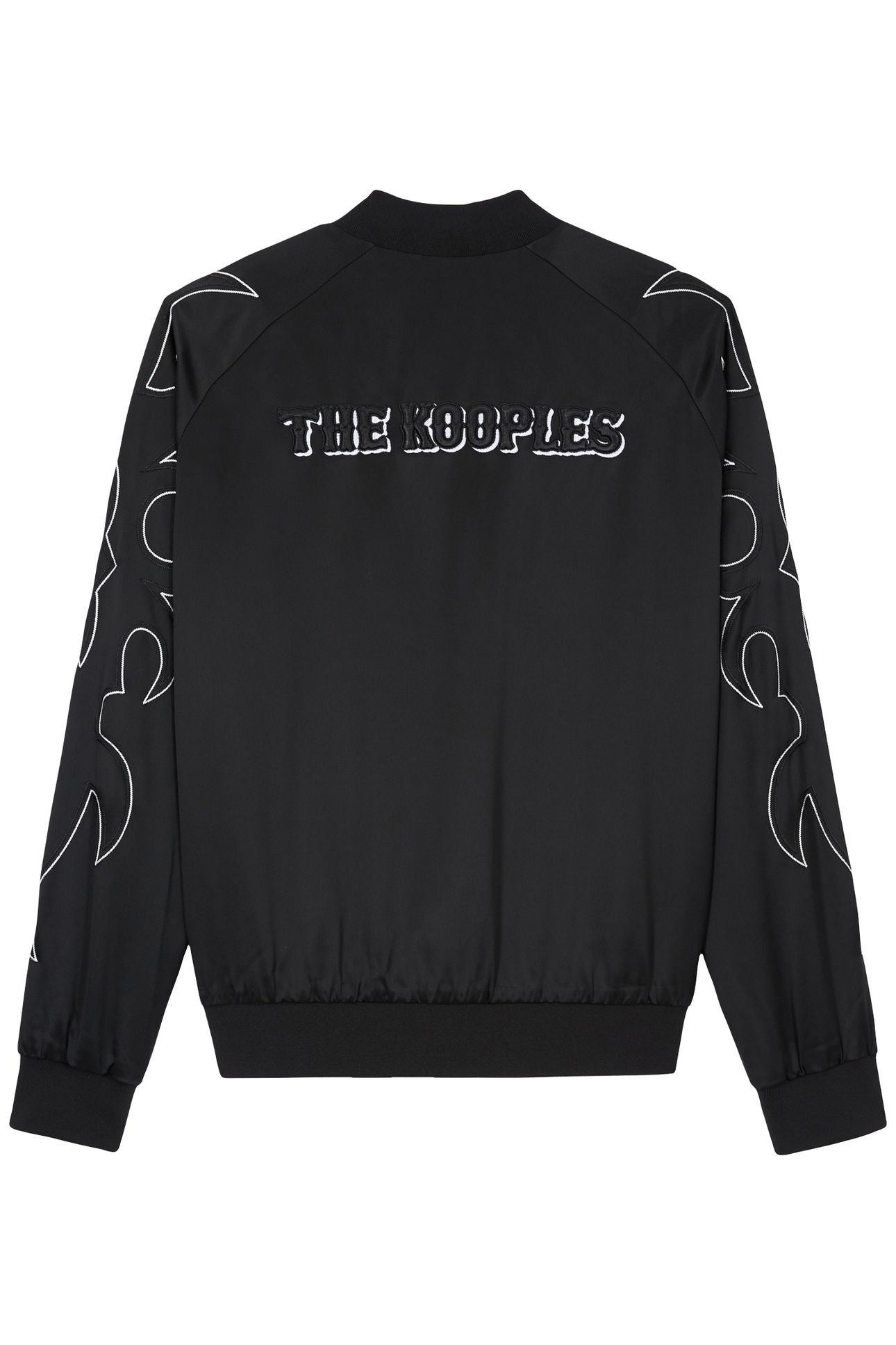 JACKET WITH RIBBED EDGES BLACK 3