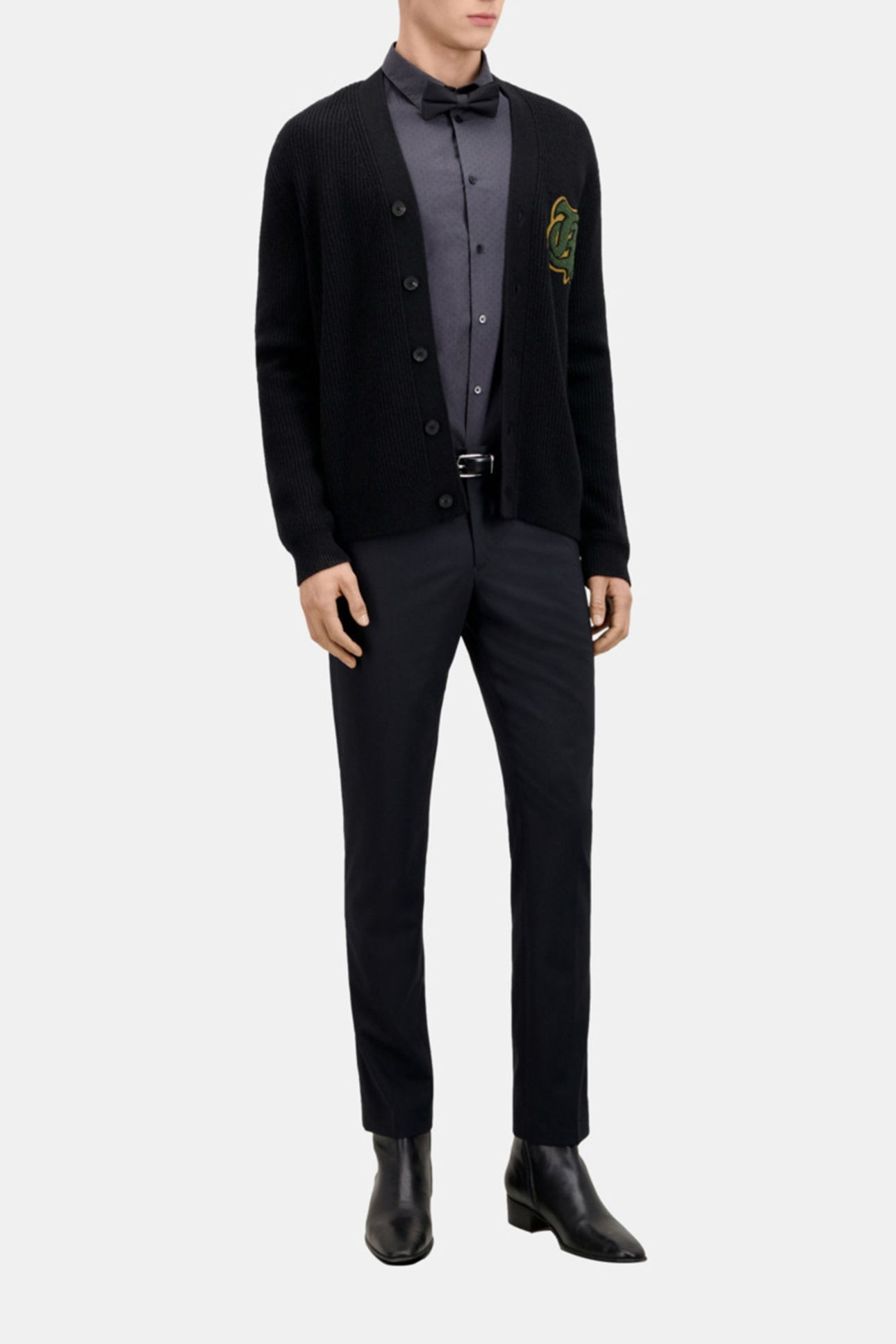FITTED SUIT PANTS DARK NAVY 4