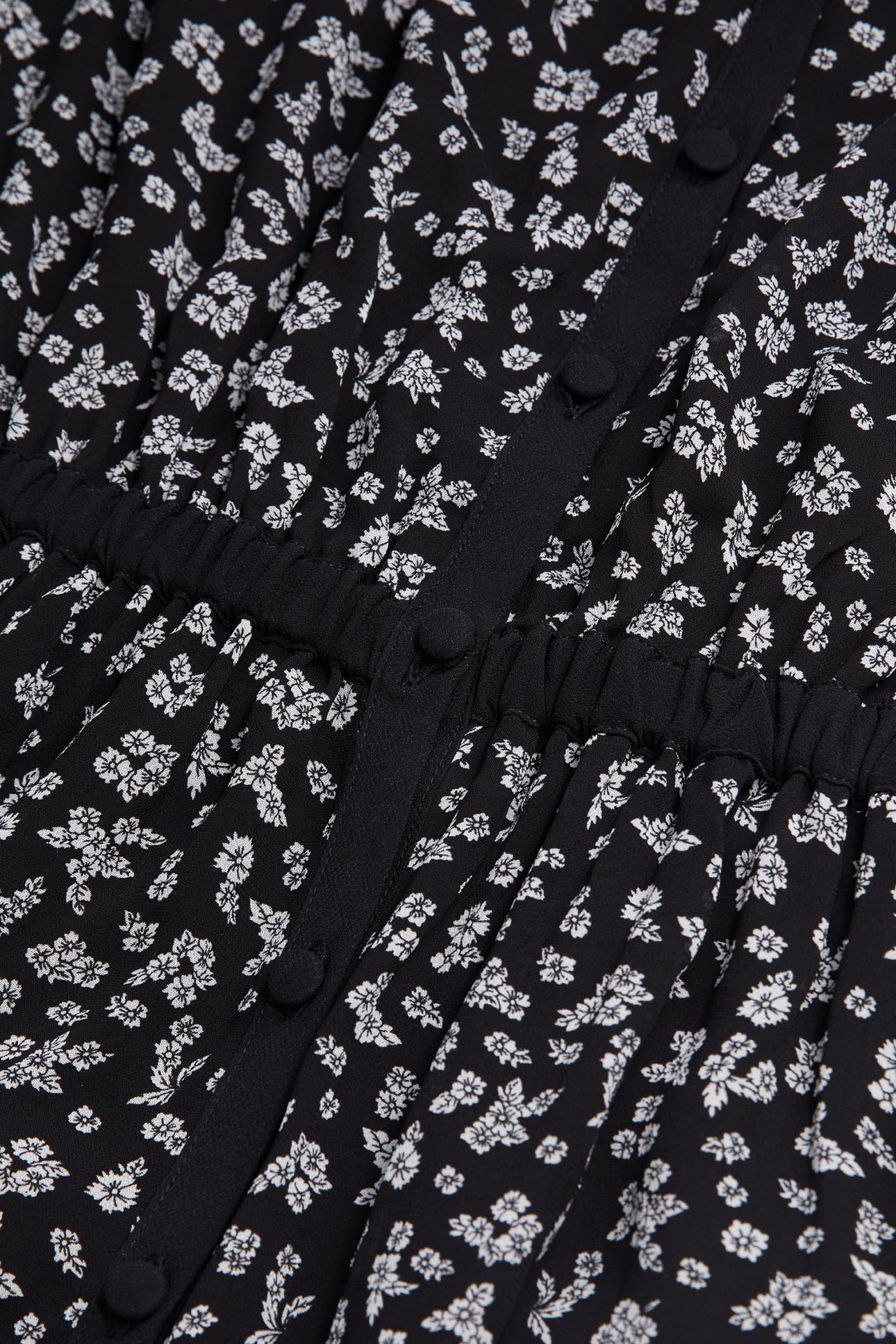LONG DRESS WITH LONG SLEEVES BLACK-ECRU 7