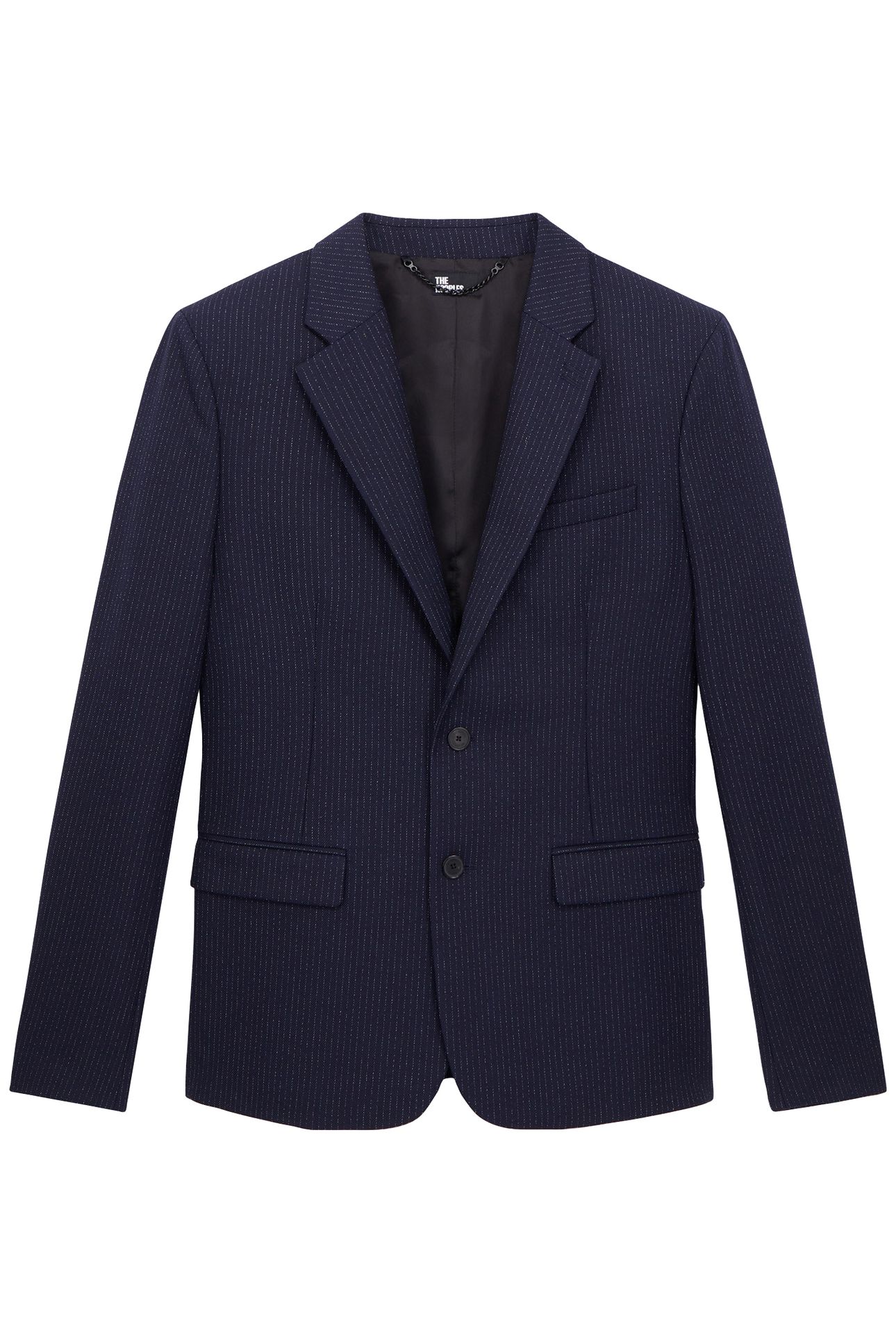 STRIPED JACKET ONLY NAVY/ECRU 1