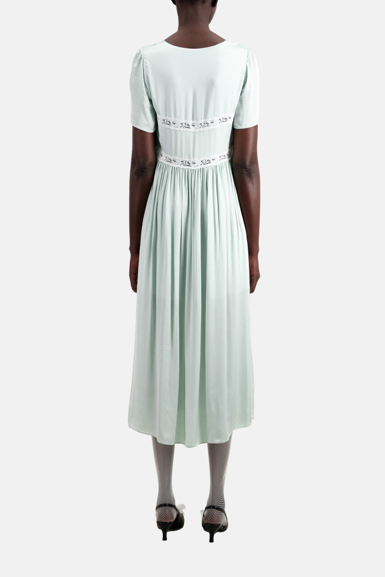 MC LONG DRESS WITH LACE TOP OCEAN 3
