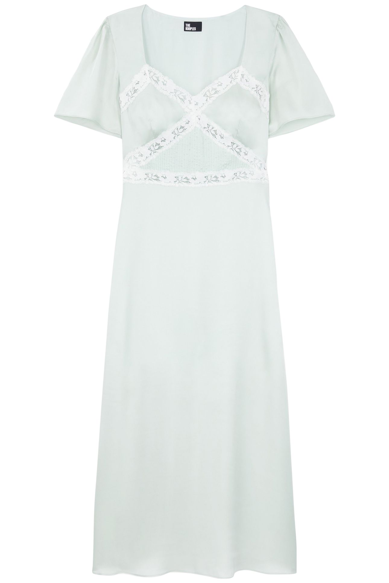 MC LONG DRESS WITH LACE TOP OCEAN 4